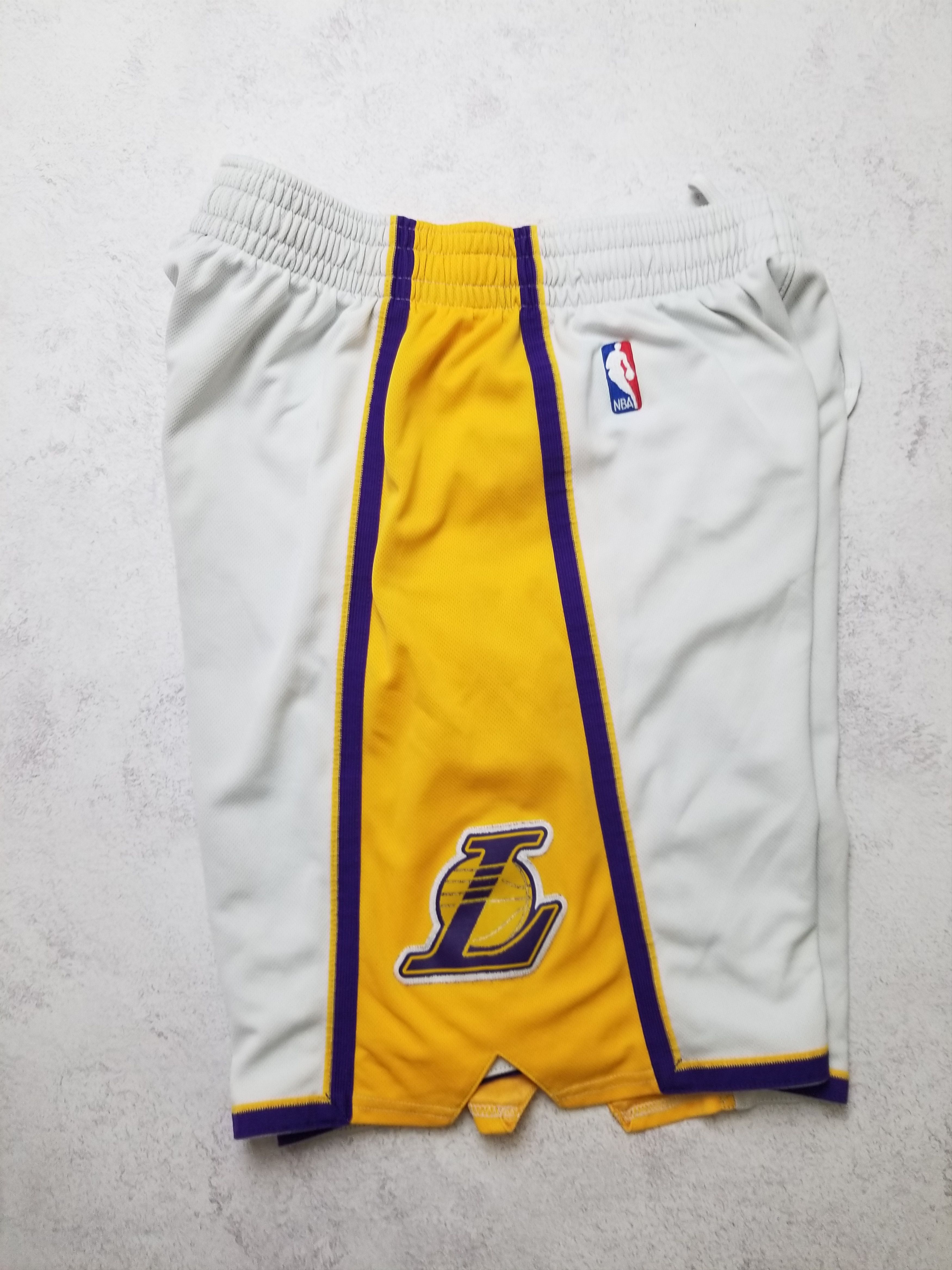 Adidas Adidas 2013 Los Angeles Lakers NBA Shorts Men's Size M Size US 34 / EU 50 - 3 Thumbnail