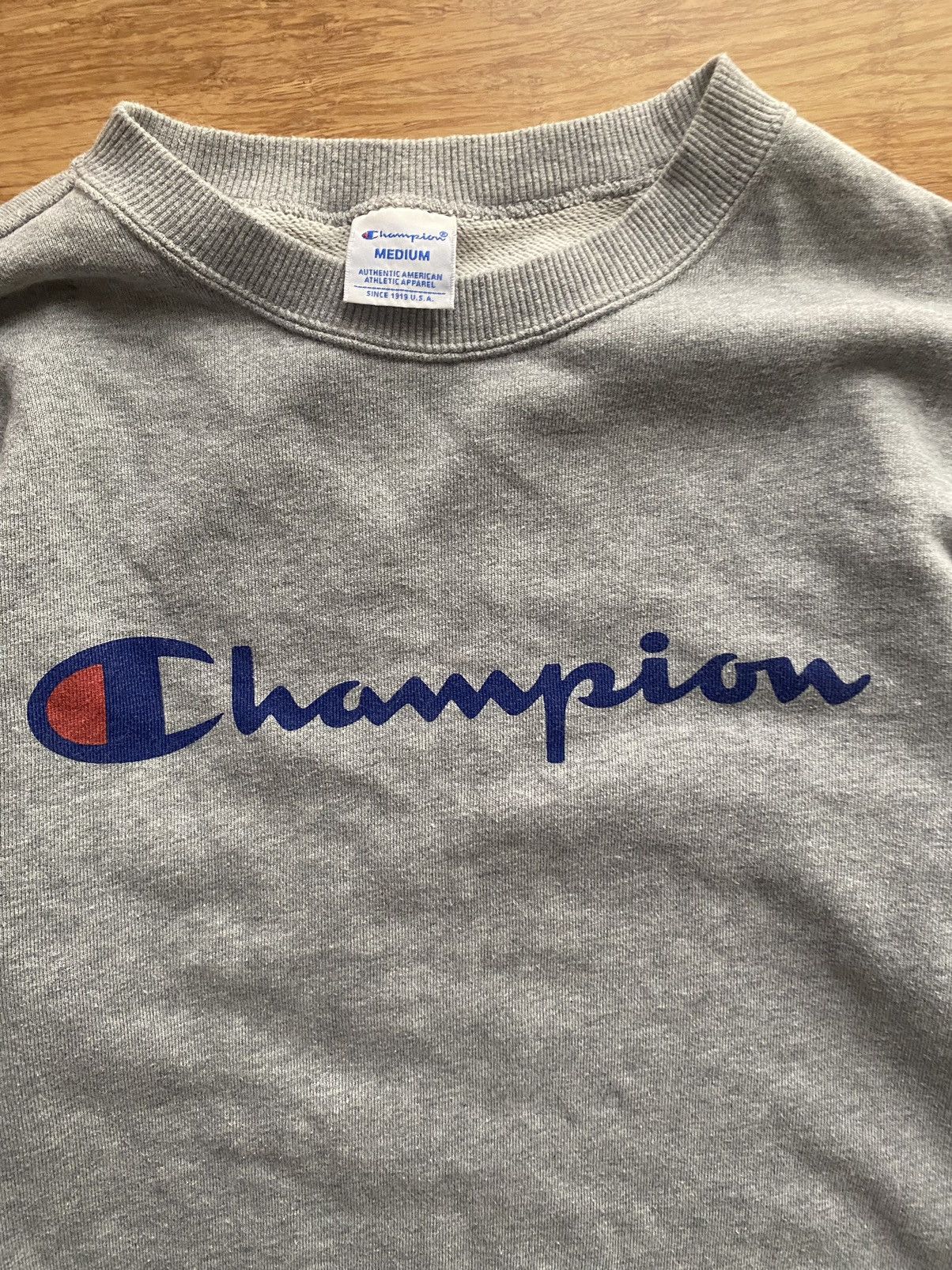 Champion Grey Champion Crewneck Size US XS / EU 42 / 0 - 2 Thumbnail