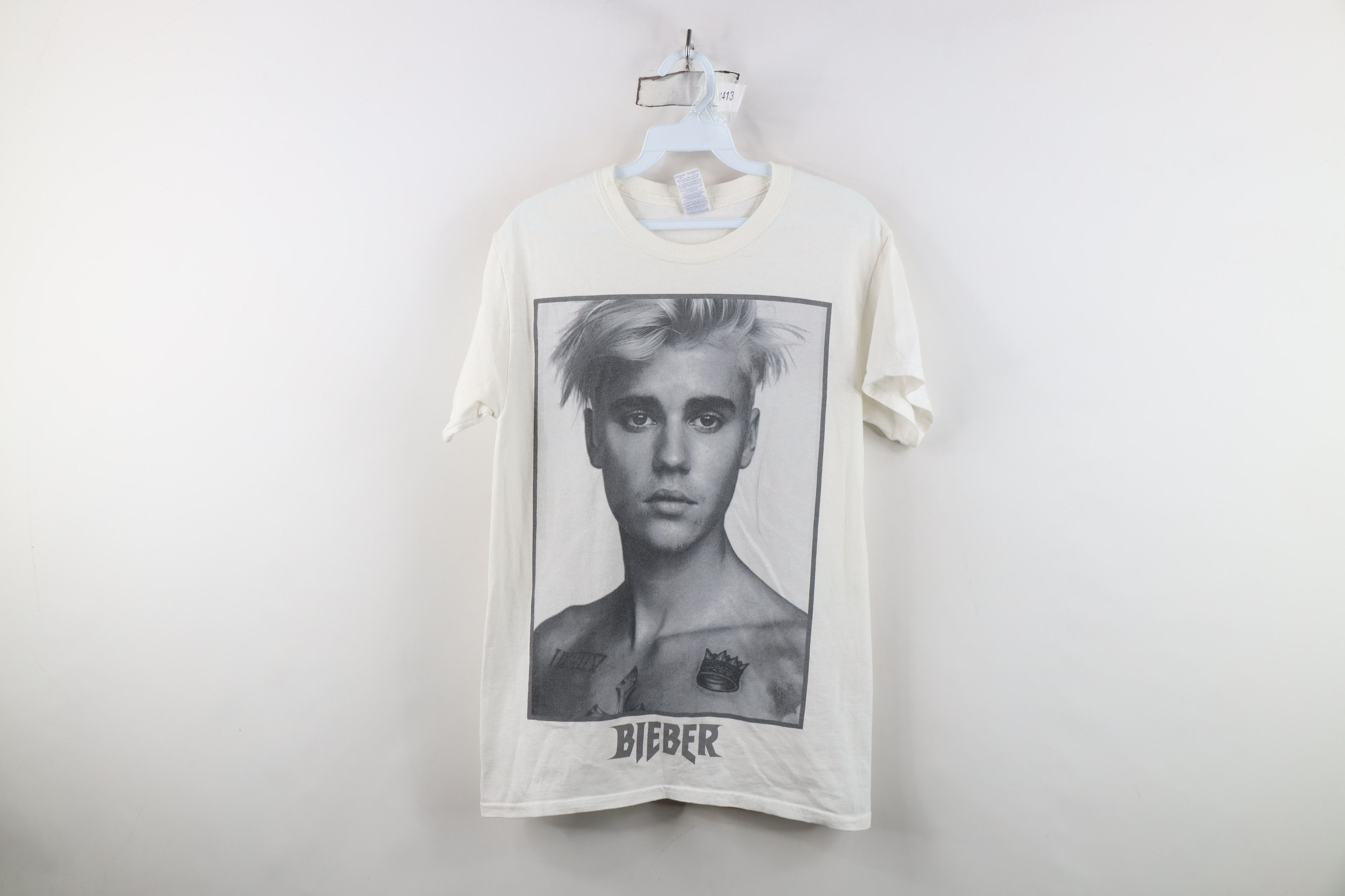 Vintage Streetwear Sorry Tour Justin Bieber Short Sleeve T-Shirt Size S / US 4 / IT 40 - 1 Thumbnail