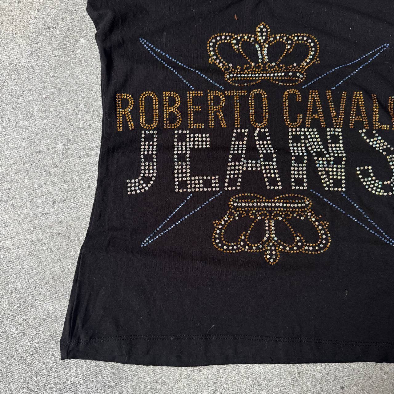 Just Cavalli × Roberto Cavalli Roberto Cavalli 2000’s Vintage T-Shirt Size M / US 6-8 / IT 42-44 - 6 Thumbnail
