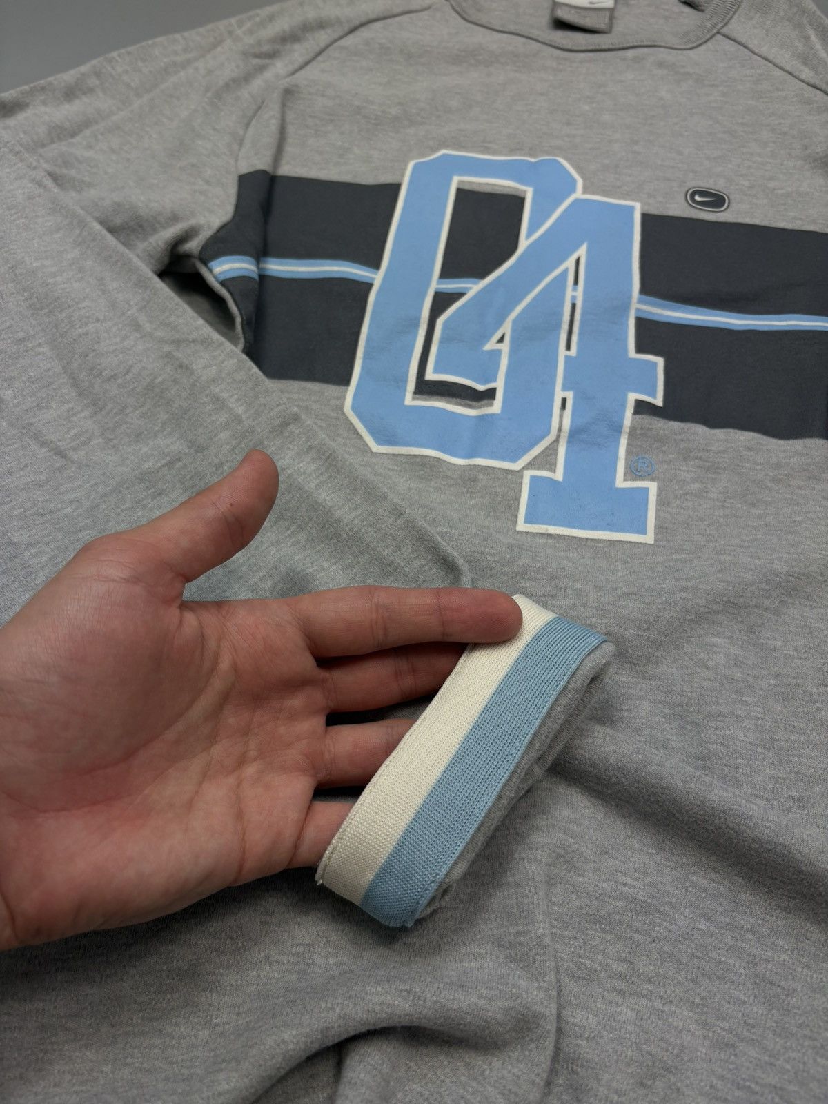 Nike Nike Cortez vintage big logo long sleeve Size US M / EU 48-50 / 2 - 7 Thumbnail
