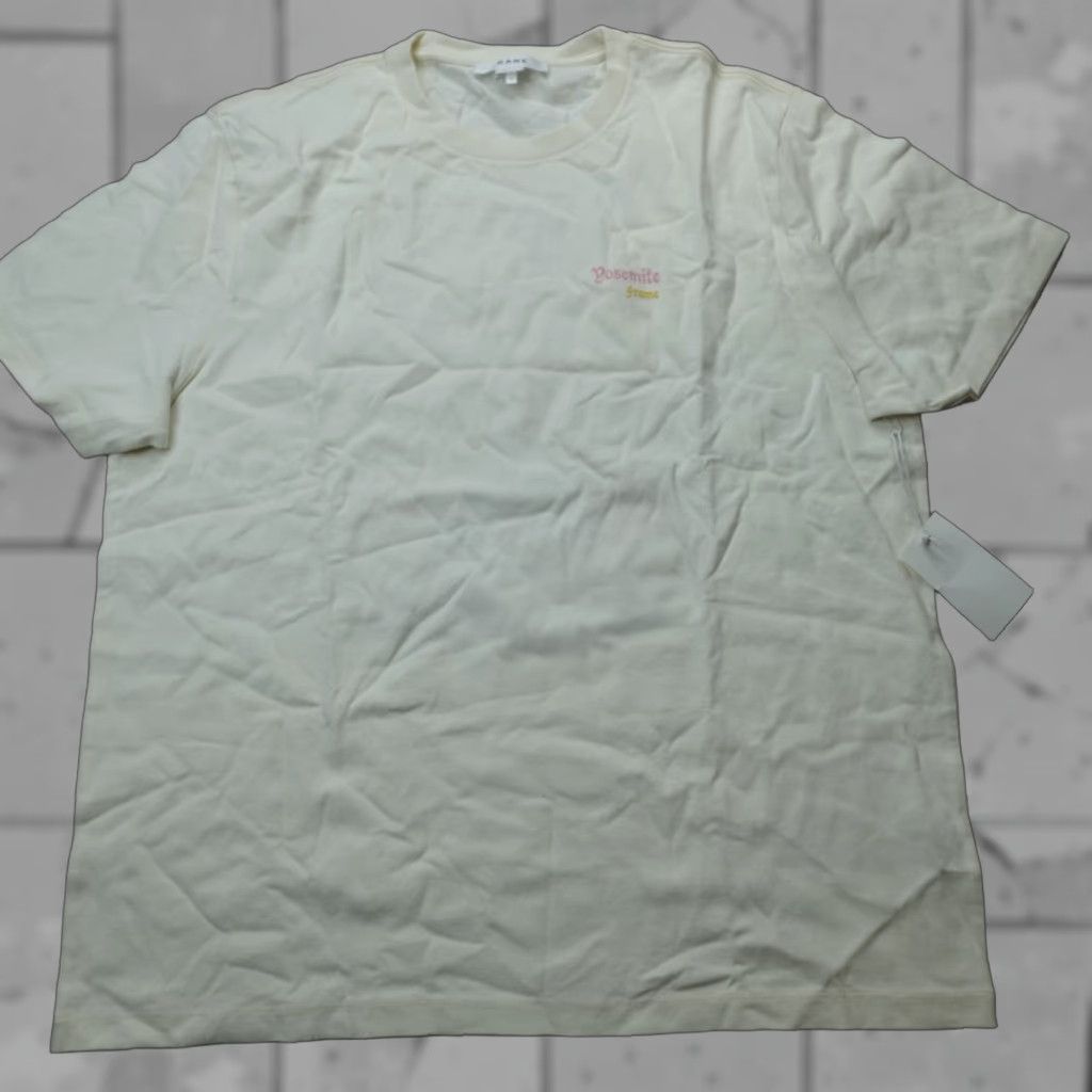 Frame Frame Mens Shirt XL Beige Double Sided Embroidered Yosemite Size US XL / EU 56 / 4 - 1 Thumbnail