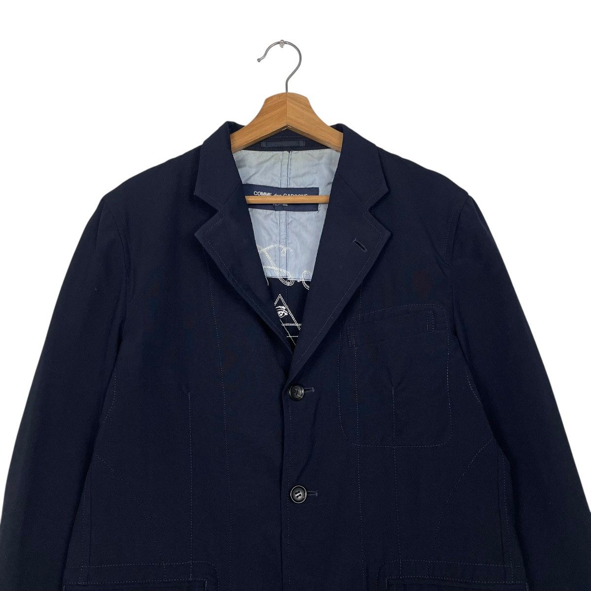 Comme des Garcons Homme Comme Des Garcons Homme Deco Factory Jacket Size US S / EU 44-46 / 1 - 4 Thumbnail