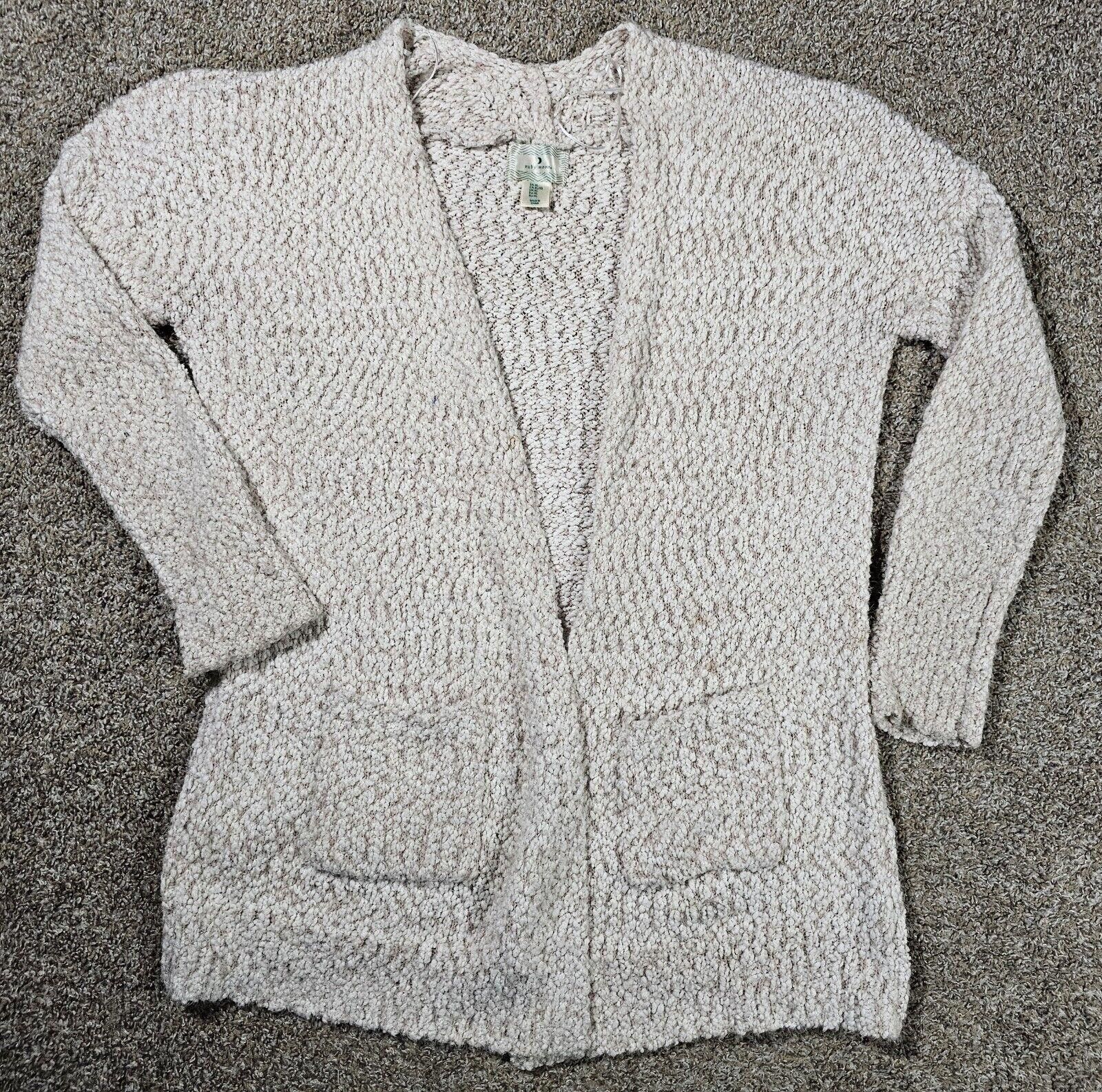 Designer Ruby Moon Chunky Cable Knit Women's Open Cardigan Sz XL Size XL / US 12-14 / IT 48-50 - 1 Thumbnail