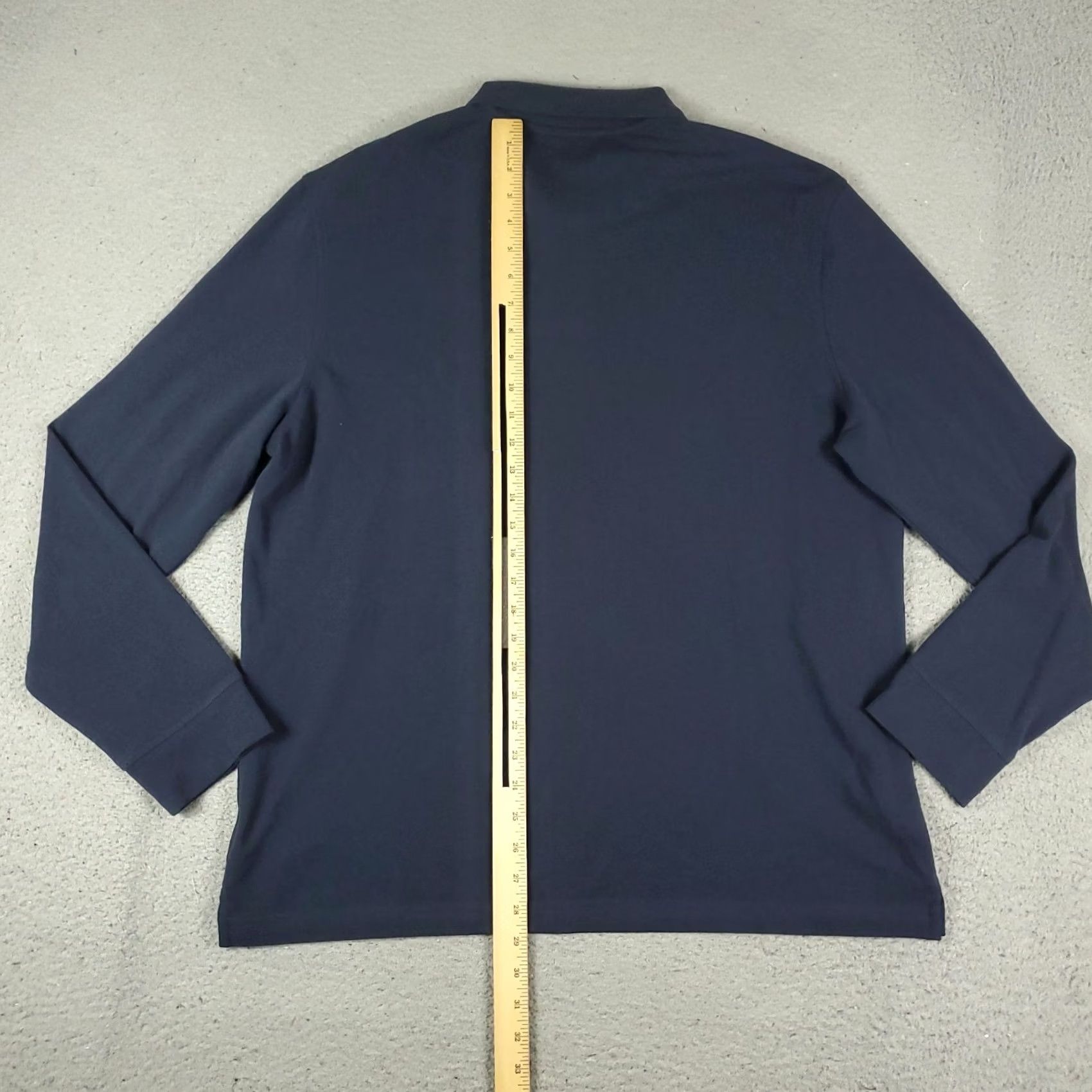 UNTUCKit UNTUCKit Polo Shirt Mens Size XL Blue Casual Long Sleeve Adult Size US XL / EU 56 / 4 - 5 Thumbnail