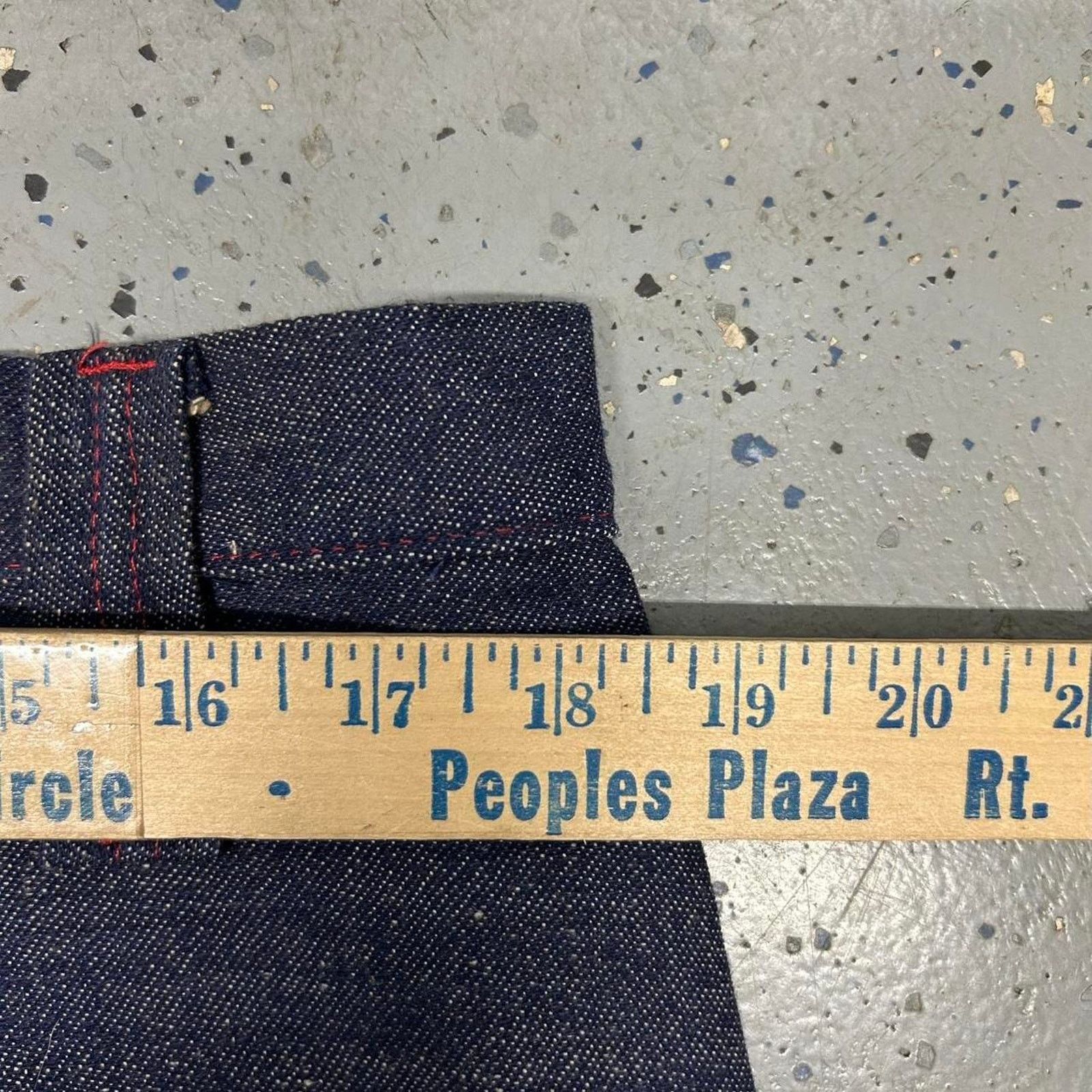 Other VTG 70s/80s Dark Wash Flare Denim Pants- Indigo- Size - 36 Size US 36 / EU 52 - 4 Thumbnail