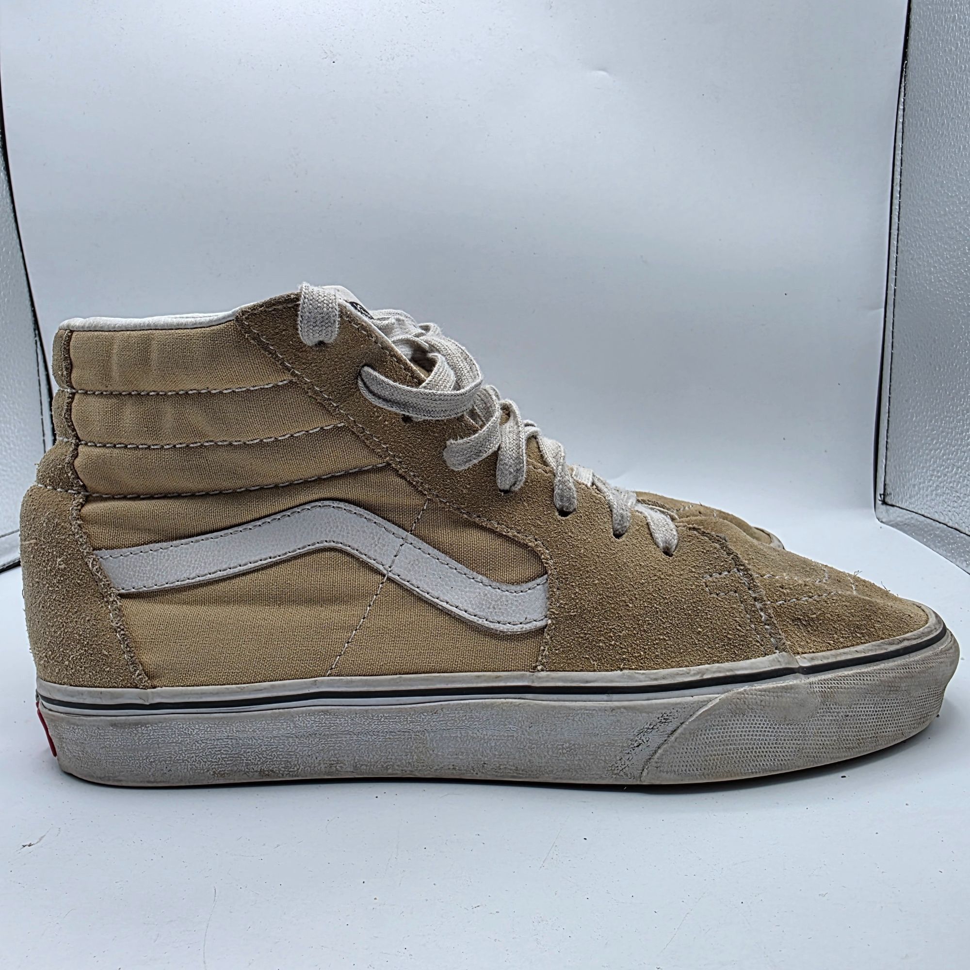 Vans Vans Sk8 Hi Mens Size 9 Mustard Yellow Sneaker Shoes Casual Size US 9 / EU 42 - 12 Thumbnail