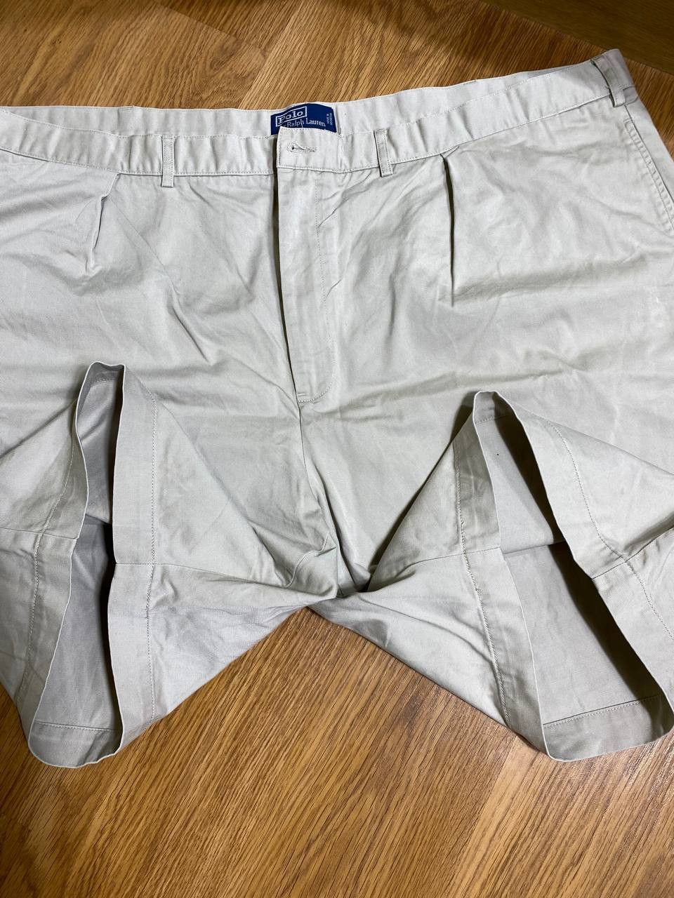 Polo Ralph Lauren Polo Ralph Lauren Cargo Shorts Mens 50 Cream Chino Outdoor Size US 34 / EU 50 - 14 Thumbnail