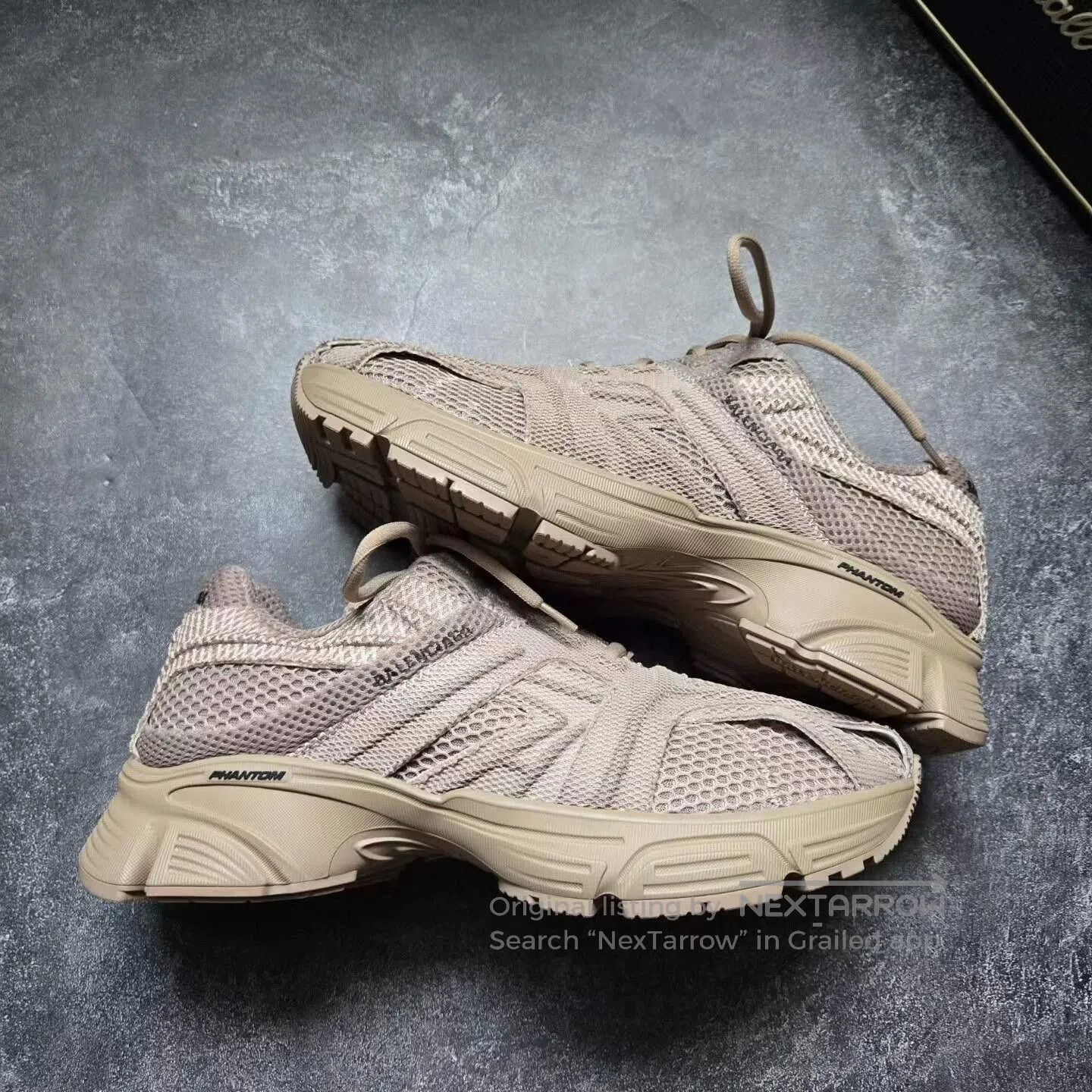Balenciaga BALENCIAGA PHANTOM Desert Gray Sneakers. Size US 8 / EU 41 - 8 Thumbnail