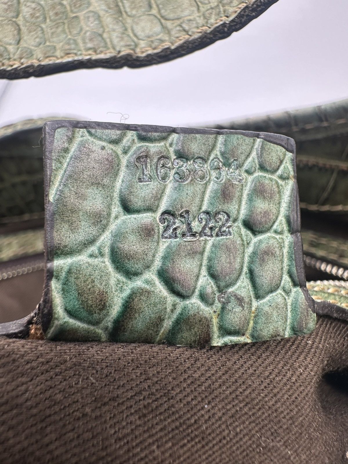 Gucci RARE Gucci 85th Anniversary Crocodile Horsebit Hobo bag Size ONE SIZE - 12 Thumbnail