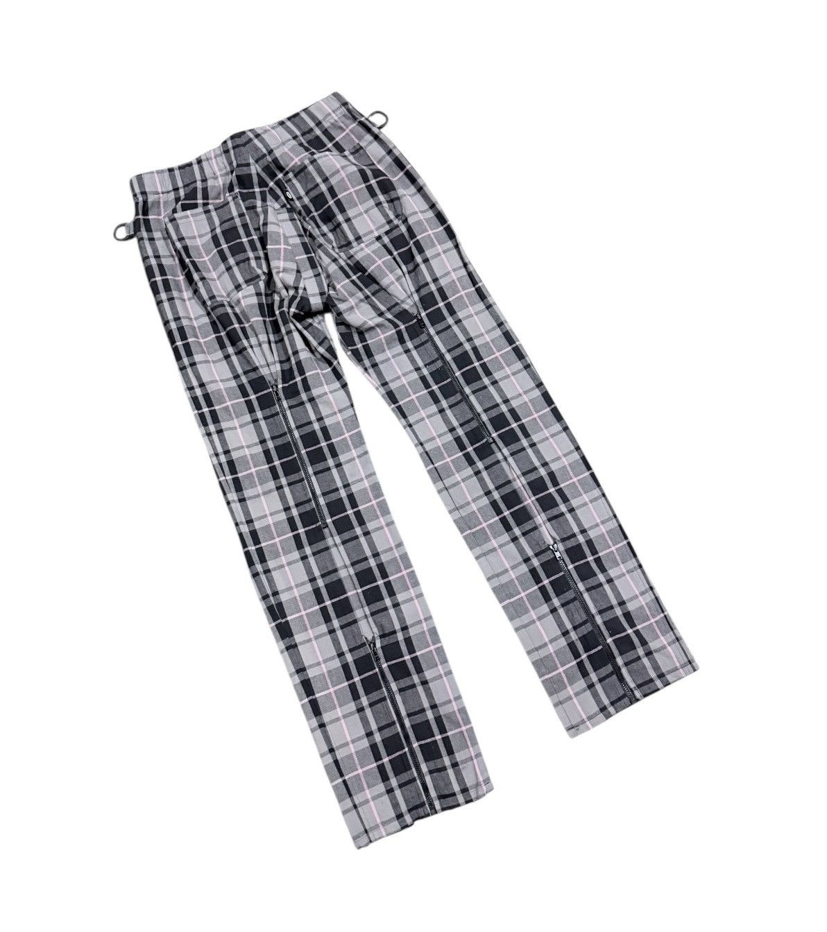 Montage Vtg🔥Montage Zipper Fatigue Pocket Tartan Pants Size US 33 - 12 Thumbnail