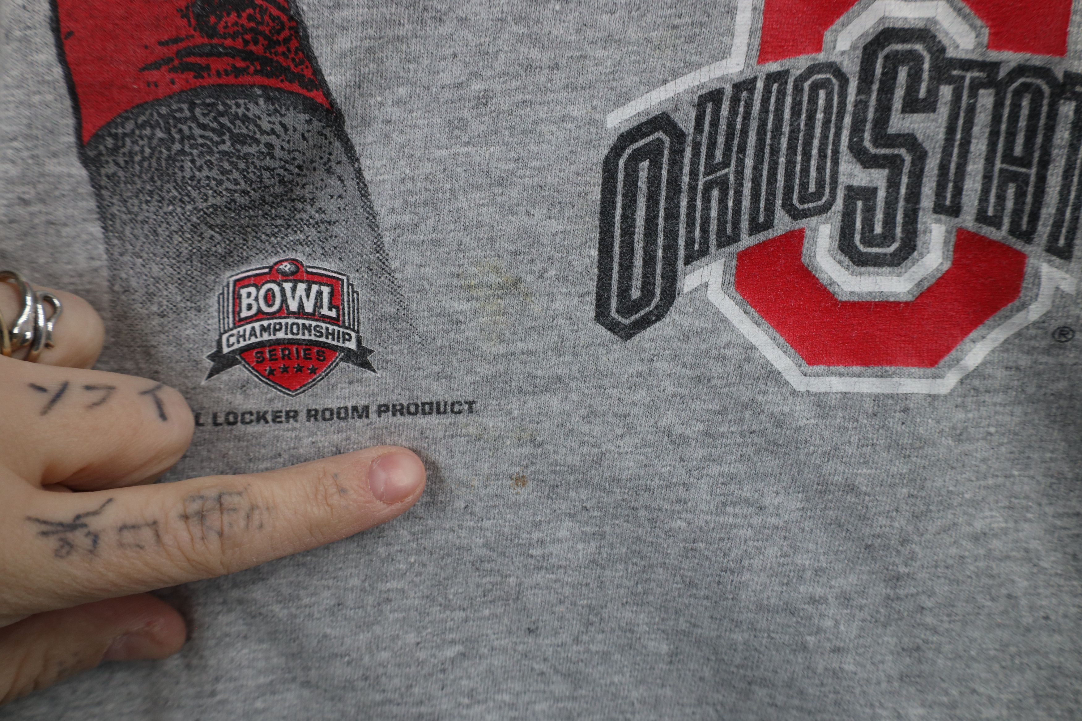 Nike × Vintage Y2K Nike Bowl Champs Ohio State University Football T-Shirt Size US XL / EU 56 / 4 - 7 Thumbnail