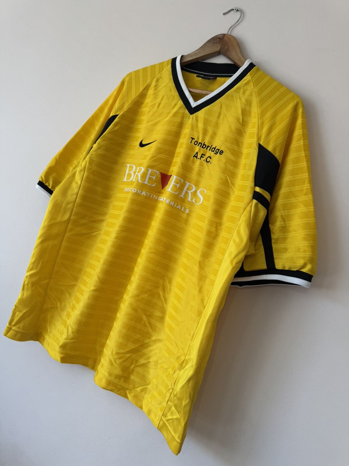 Nike Vintage Tondridge Angels AFC 00’s Away Soccer Jersey Shirt Size US L / EU 52-54 / 3 - 3 Thumbnail
