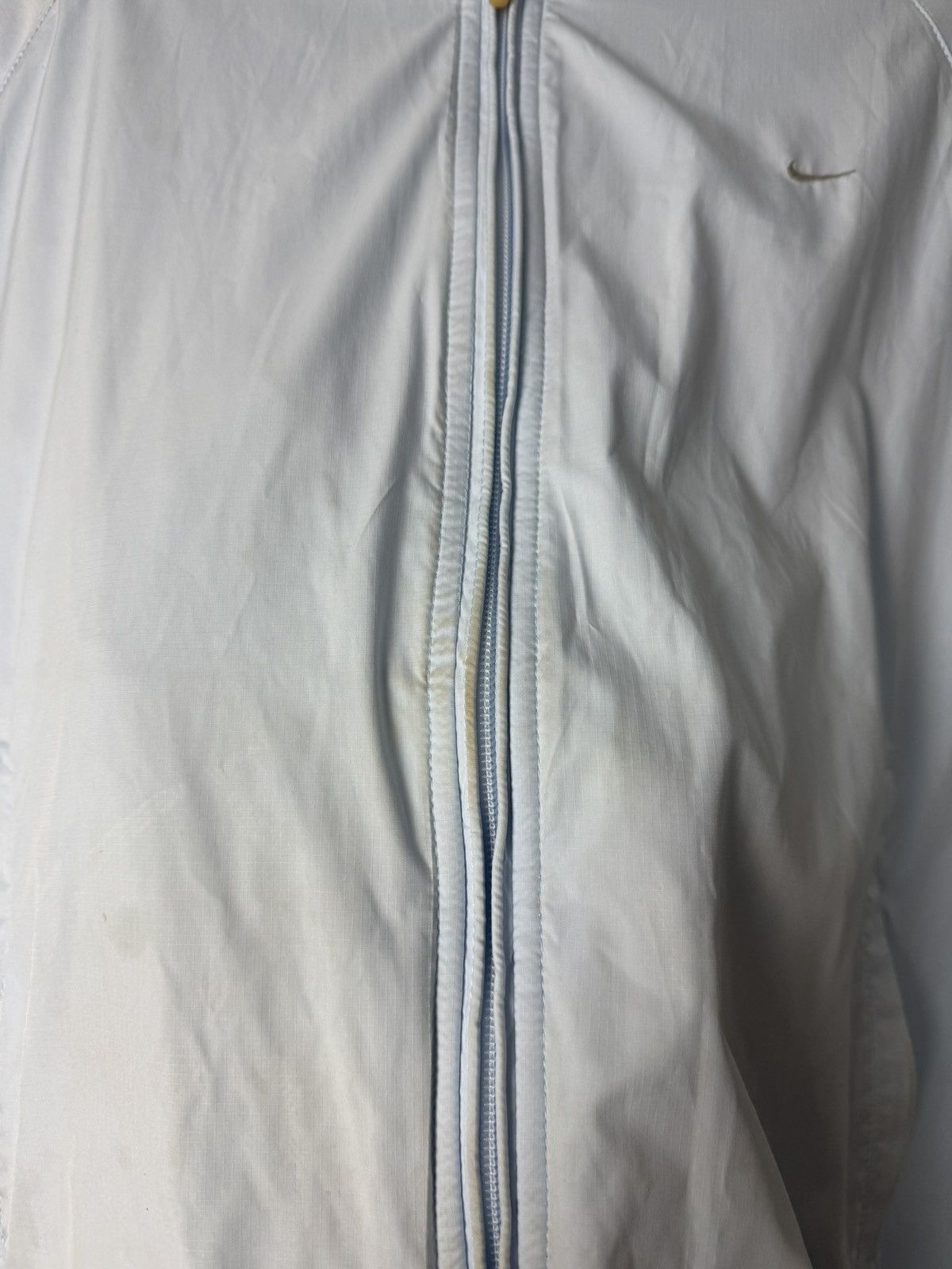 Nike Nike Swoosh Light Blue Track Jacket Vintage 00s Windbreaker Size US M / EU 48-50 / 2 - 6 Thumbnail