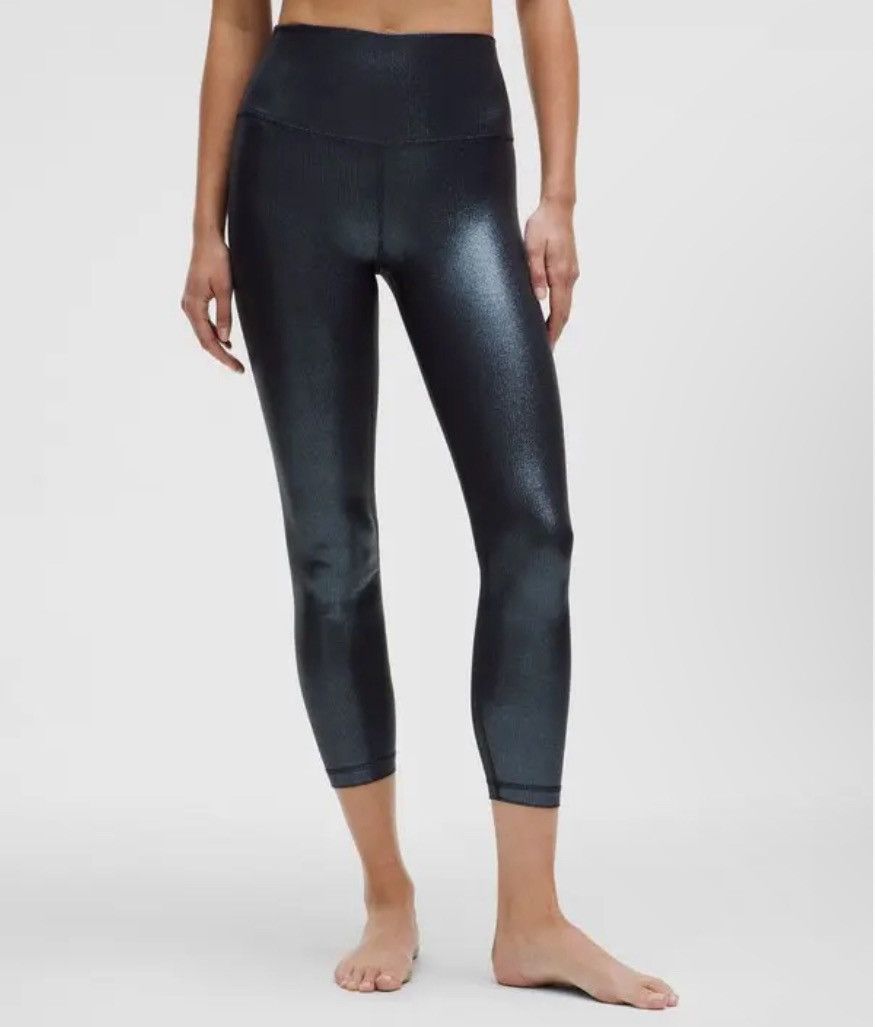 Lululemon Align Ribbed HR 25’’ Radiate Foil Size 12