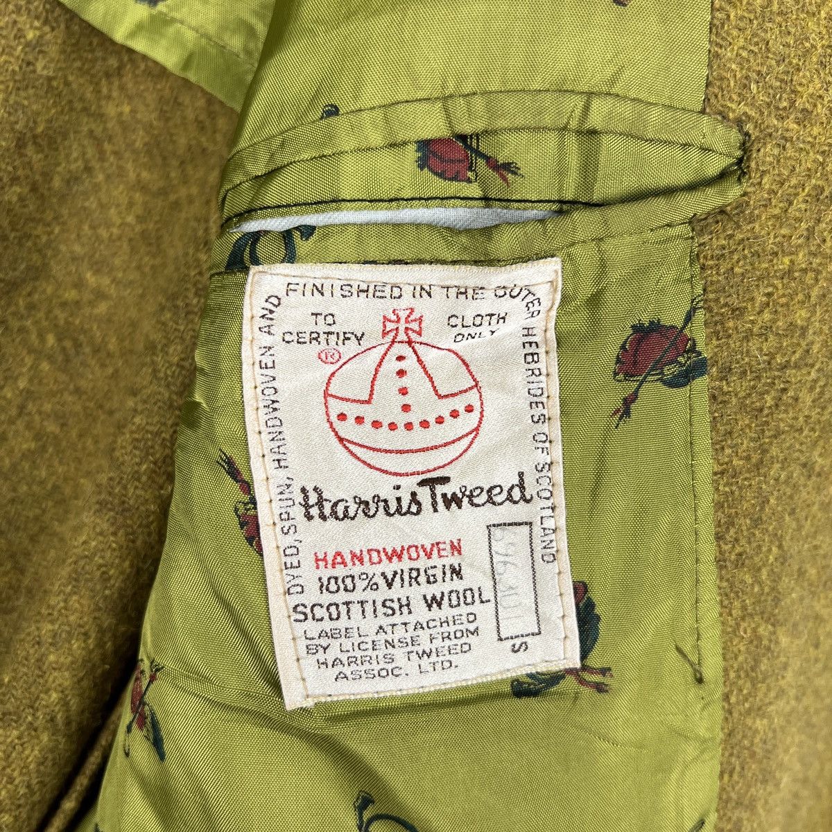 Harris Tweed 🔥 70s VINTAGE HARRIS TWEED WOOL JACKET Size US M / EU 48-50 / 2 - 14 Thumbnail