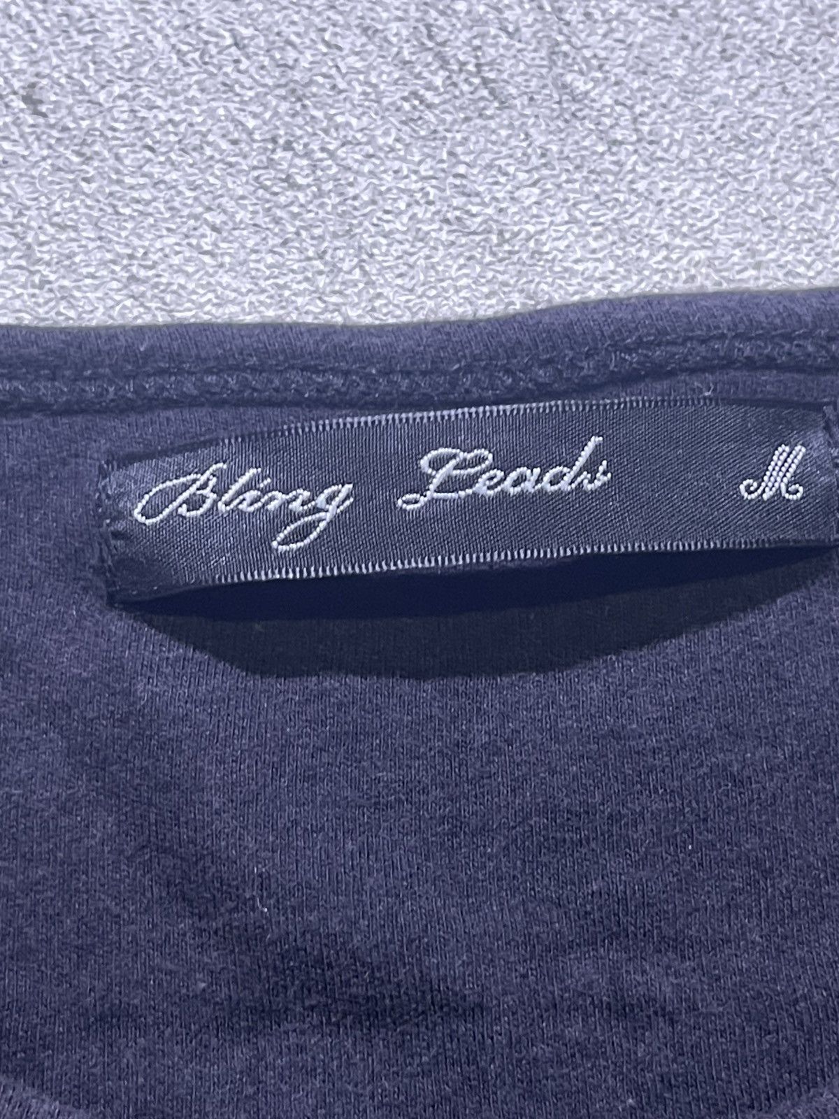 Japanese Brand Y2K BLING LEADI long sleeve tshirt Size US M / EU 48-50 / 2 - 5 Thumbnail