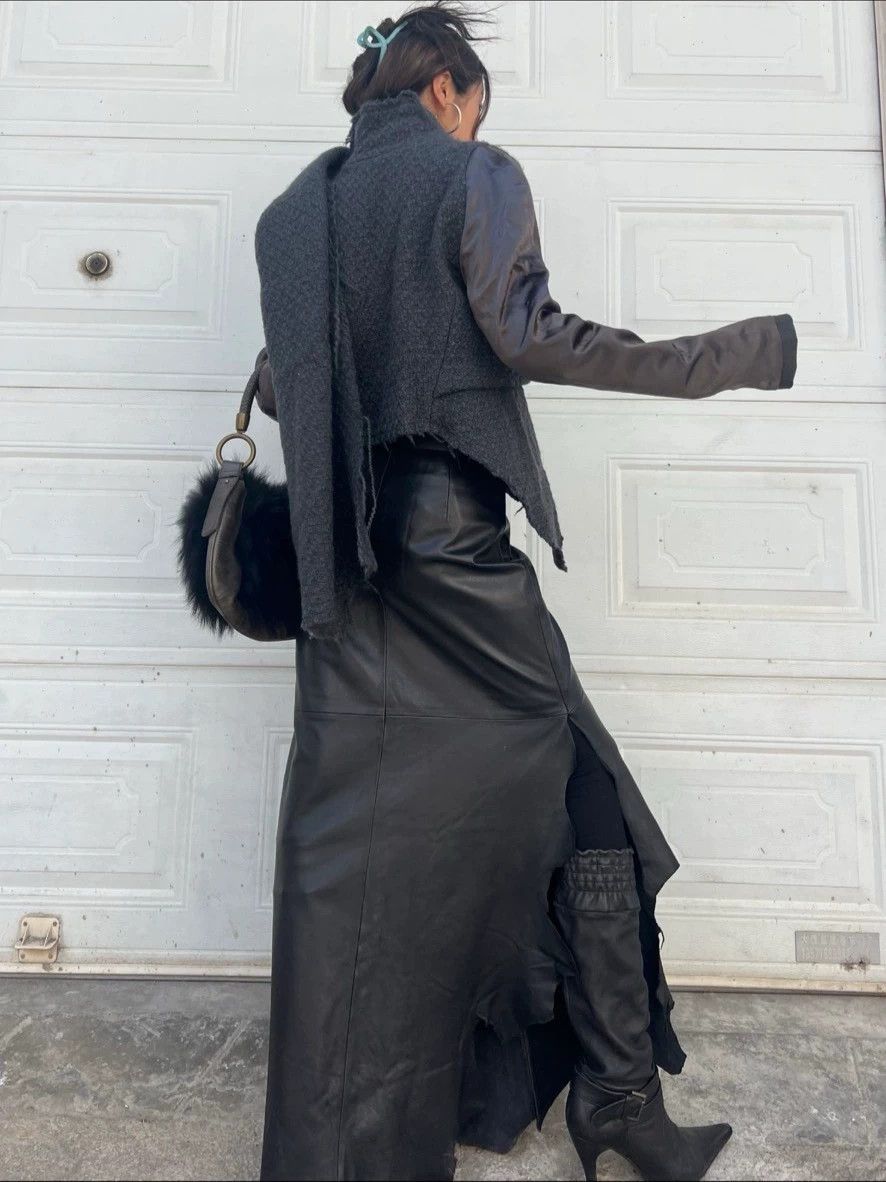 Haider Ackermann HaiderAckermann SilkWool Jacket Non-Removable Scarf Size XS / US 0-2 / IT 36-38 - 8 Thumbnail