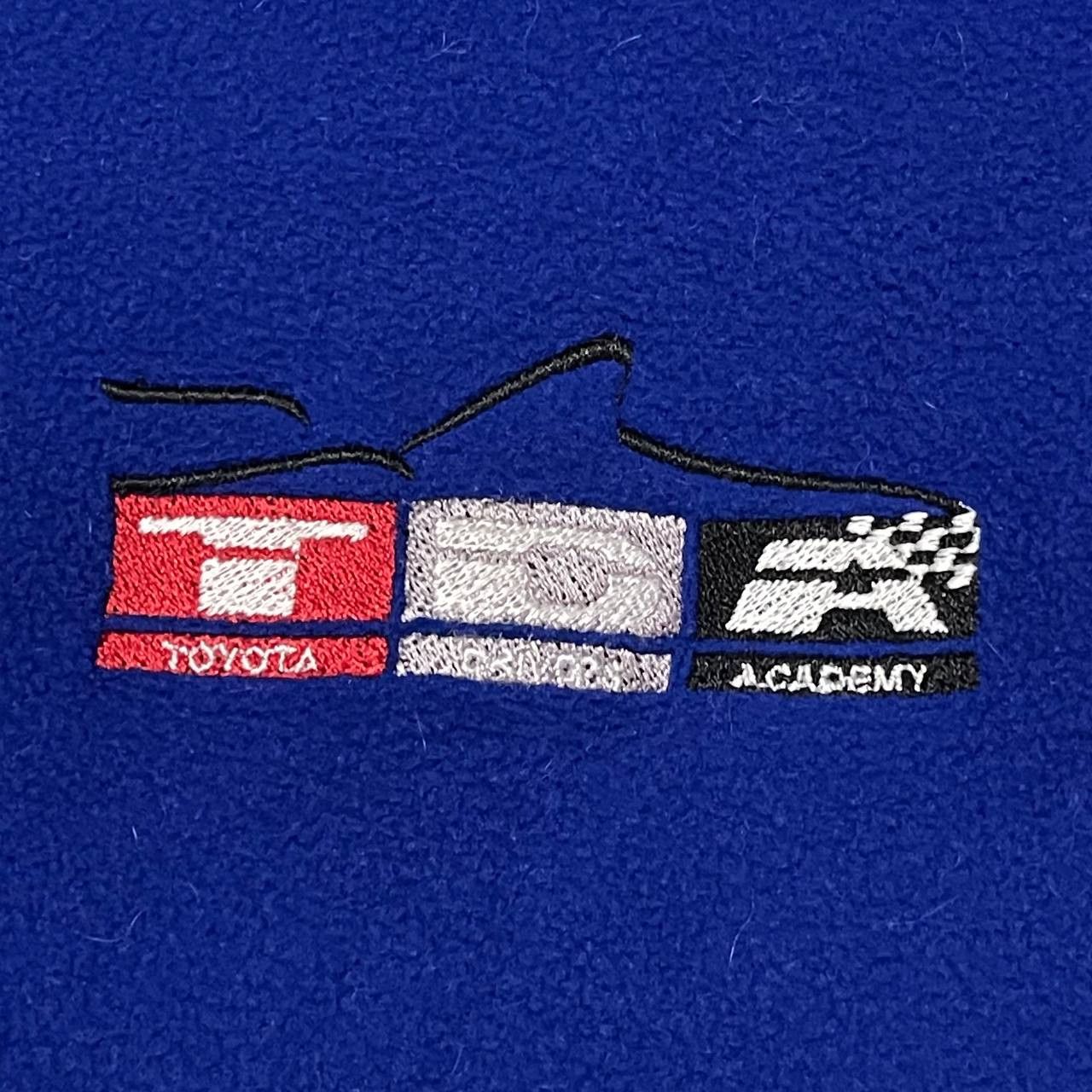 Japanese Brand Vintage GFL Toyota Drags Academy Fleece Jacket Size US L / EU 52-54 / 3 - 4 Thumbnail