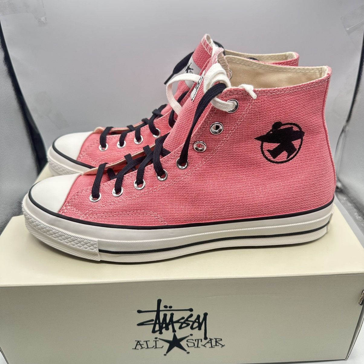 Converse × Stussy Converse Stussy x Chuck Taylor Surfman Pink Size 10 Men/12 W Size US 10 / EU 43 - 1 Thumbnail