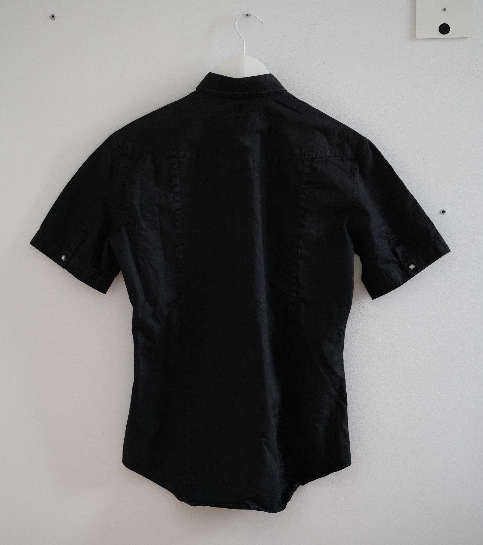 Neil Barrett Neil Barrett Black Snap Button Short Sleeve Western Shirt Size US M / EU 48-50 / 2 - 3 Thumbnail