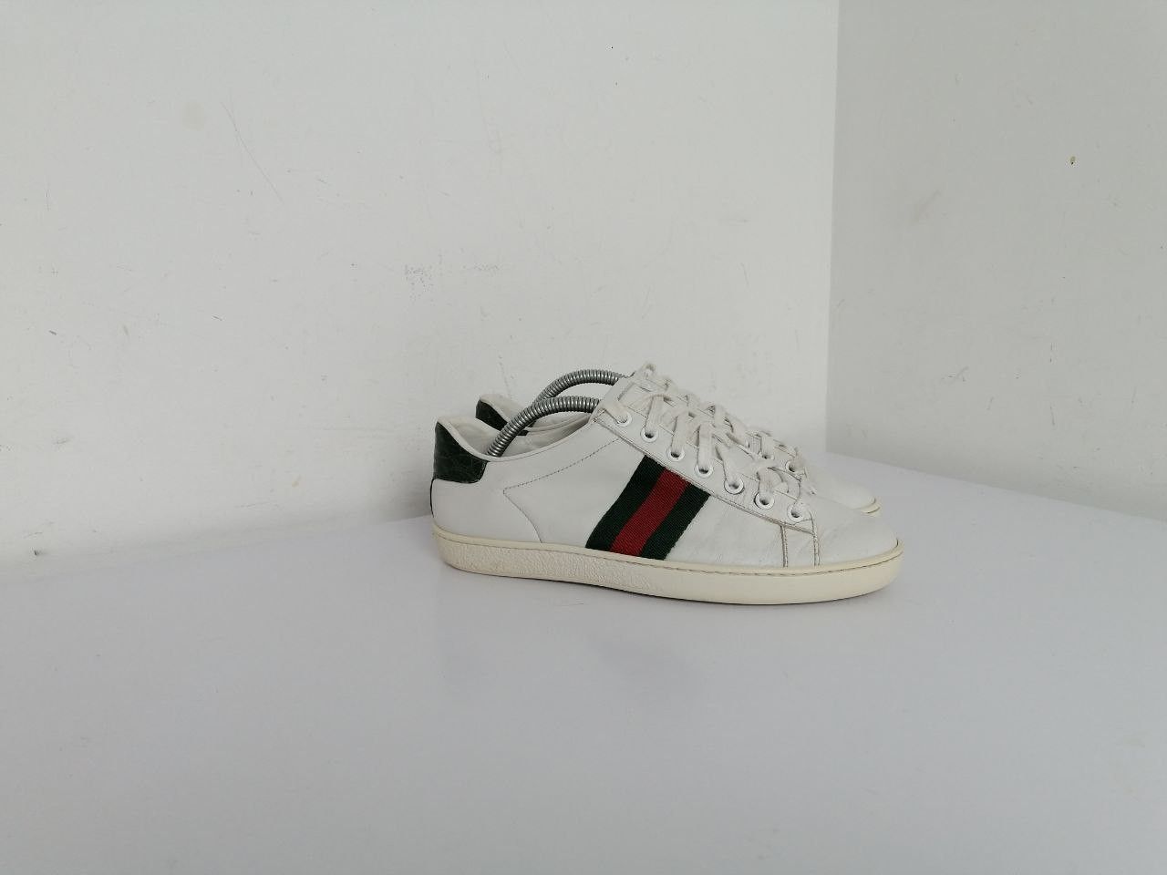 Gucci Gucci White Ace Sneakers Size US 6.5 / IT 36.5 - 2 Thumbnail