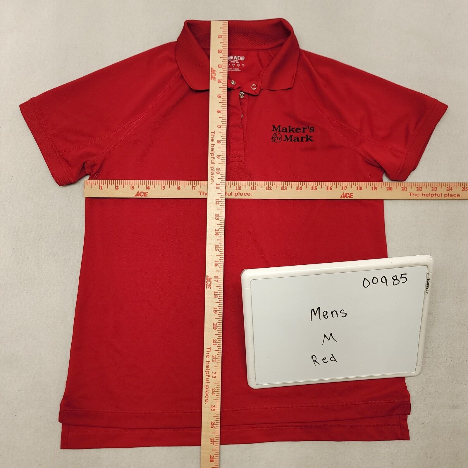 Lands' End Lands End Casual Pullover Polo Shirt Adult Mens Size M Red Size US M / EU 48-50 / 2 - 9 Thumbnail