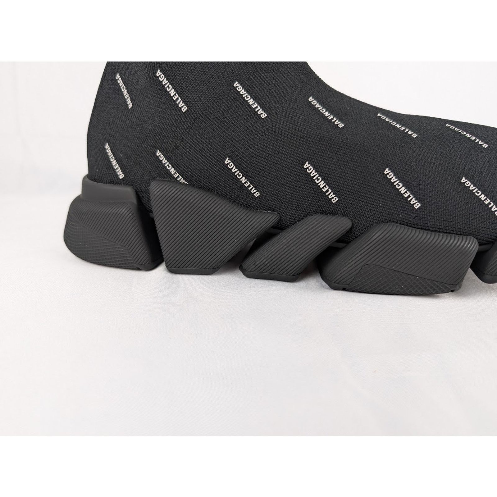 Balenciaga o1rshd1 Speed 2.0 LT Sneakers in Black/White Size US 12 / EU 45 - 3 Thumbnail