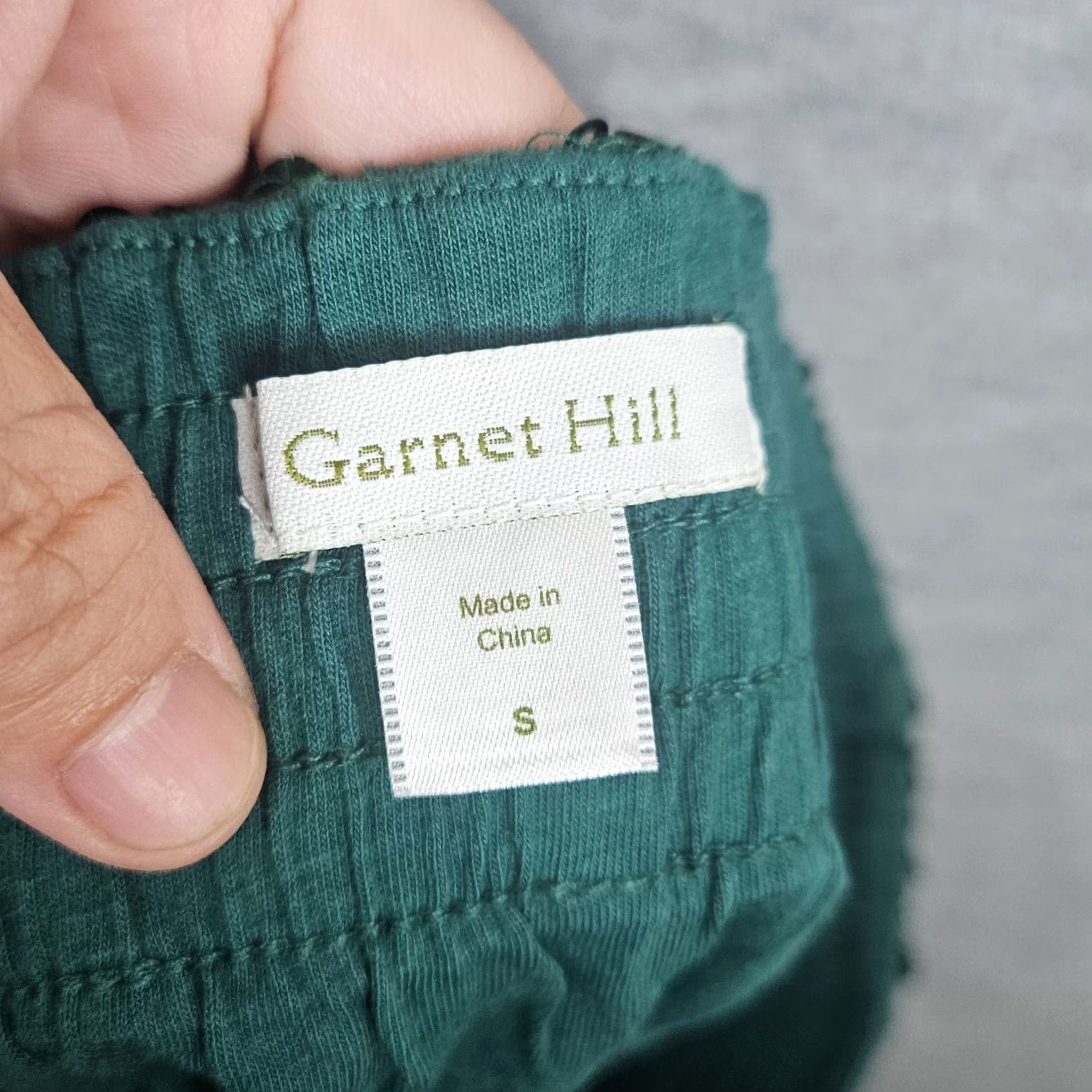 Vintage Garnet Hill Sequin Mini Green Women's Skirt Size S Size 28" / US 6 / IT 42 - 7 Thumbnail