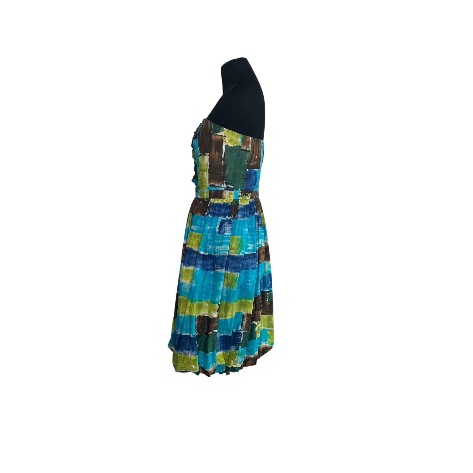 Nine West Nine West colorful Y2K strapless party dress size 12 Size XL / US 12-14 / IT 48-50 - 12 Thumbnail