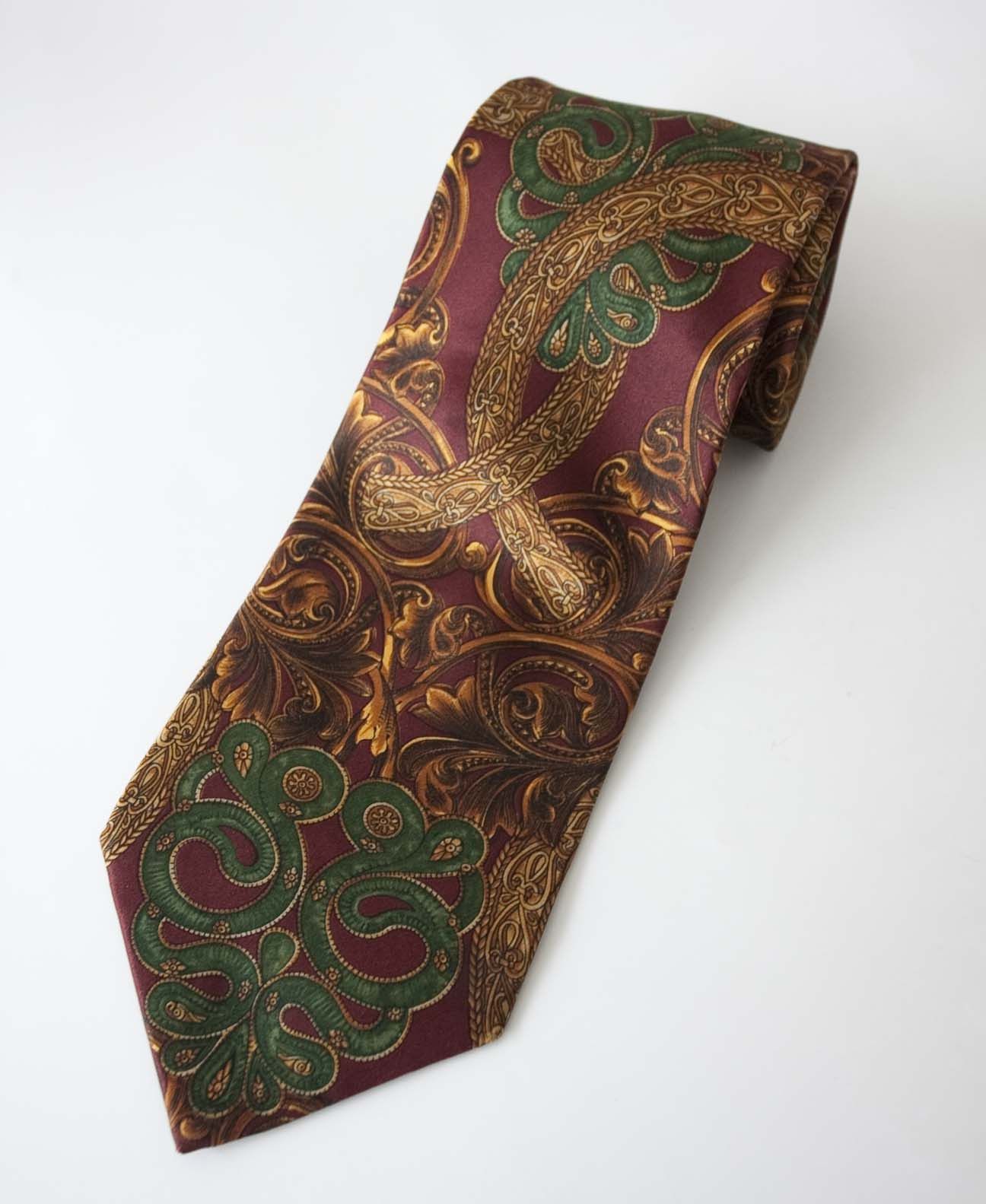 Gianfranco Ferre Gianfranco Ferre Tie Baroque 100% Silk Made in Italy Size ONE SIZE - 3 Thumbnail