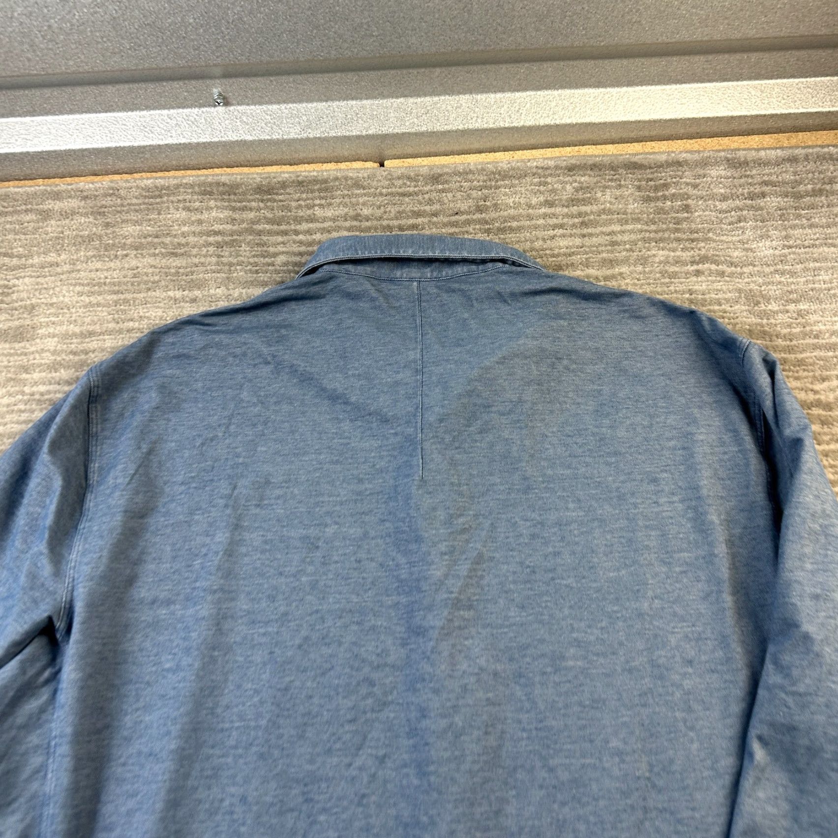 Lululemon Lululemon Shirt Mens XL Blue Button-Up Commute Tech Size US XL / EU 56 / 4 - 5 Thumbnail