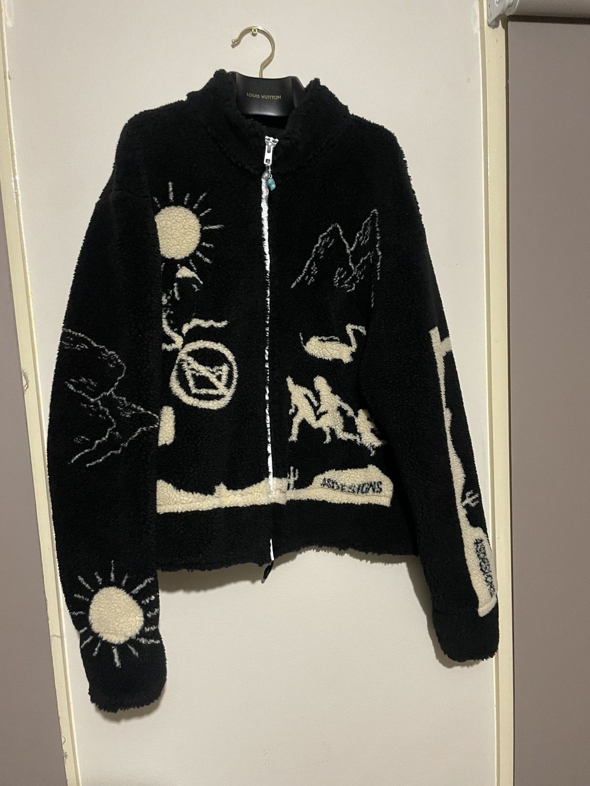 image of 4Sdesigns Fleece in Black, Men's (Size Medium)