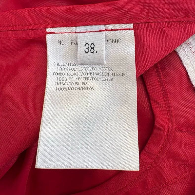 Thom Browne Thom Browne Red nylon deconstructed half skirt waist dress Size 25" / US 0 / IT 36 - 5 Thumbnail