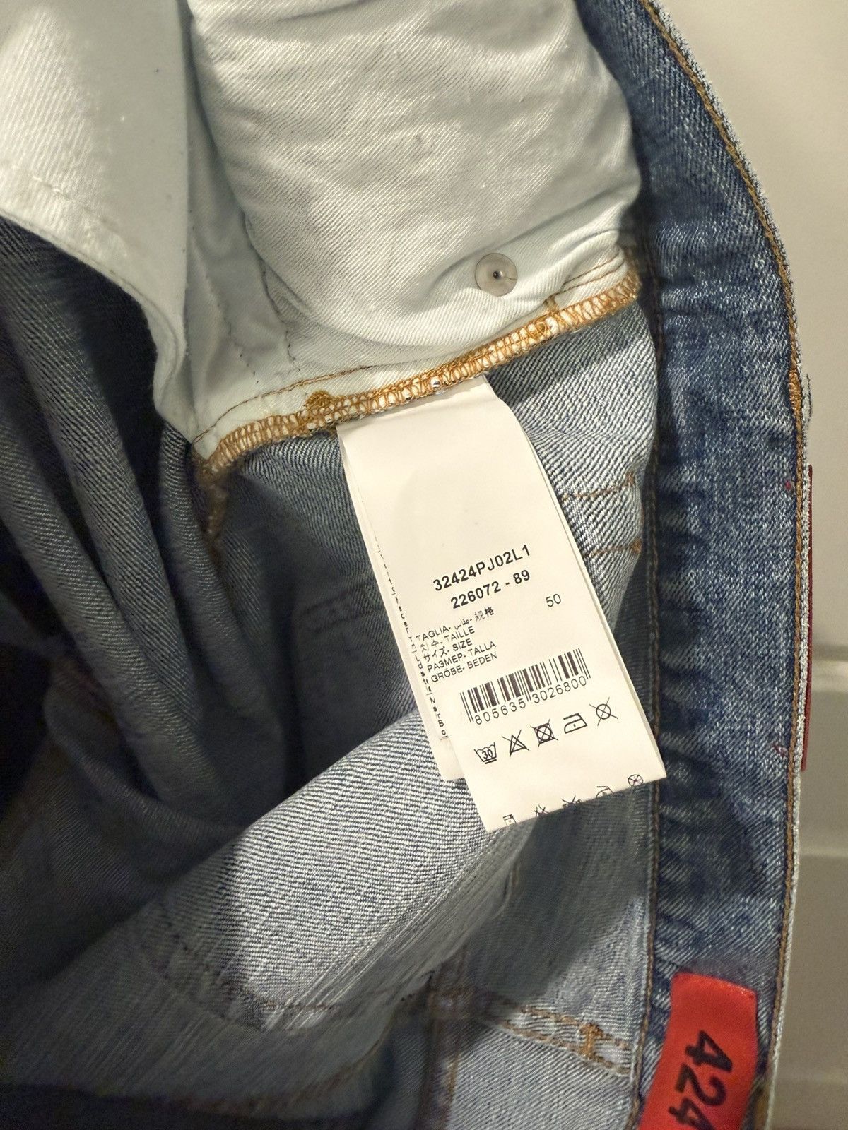 424 424 Denim (34x36) Size US 34 / EU 50 - 20 Thumbnail