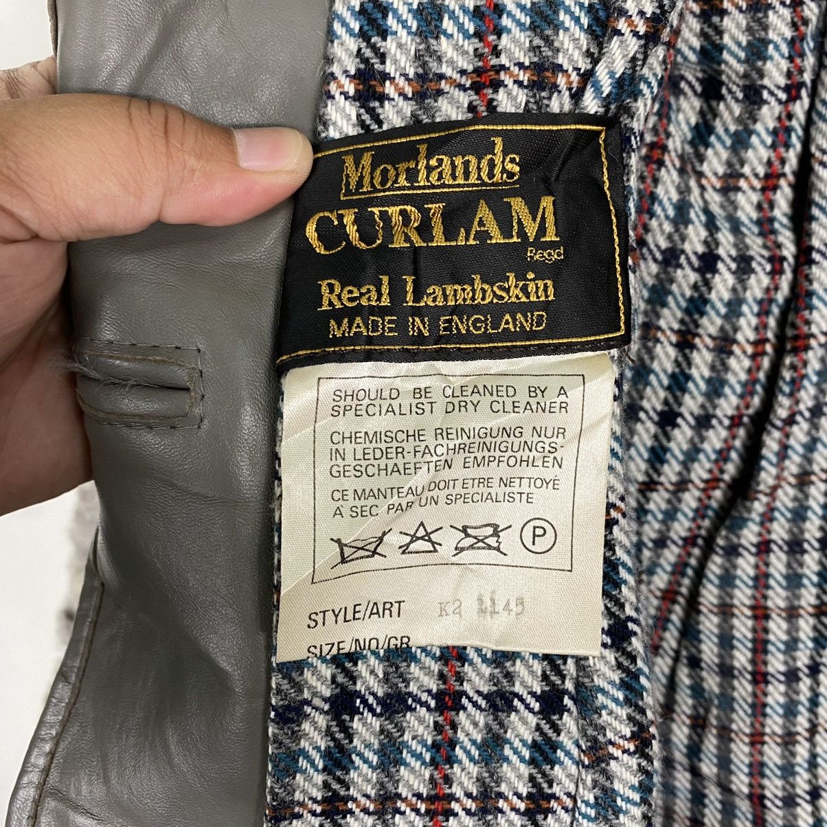 Other Morlands CURLAM Real Lambskin Made In England Fur Jacket Size US S / EU 44-46 / 1 - 14 Thumbnail