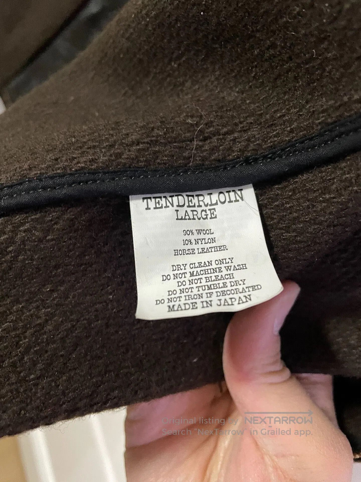 Tenderloin Tenderloin T Melton Wool Jacket. Size US L / EU 52-54 / 3 - 6 Thumbnail