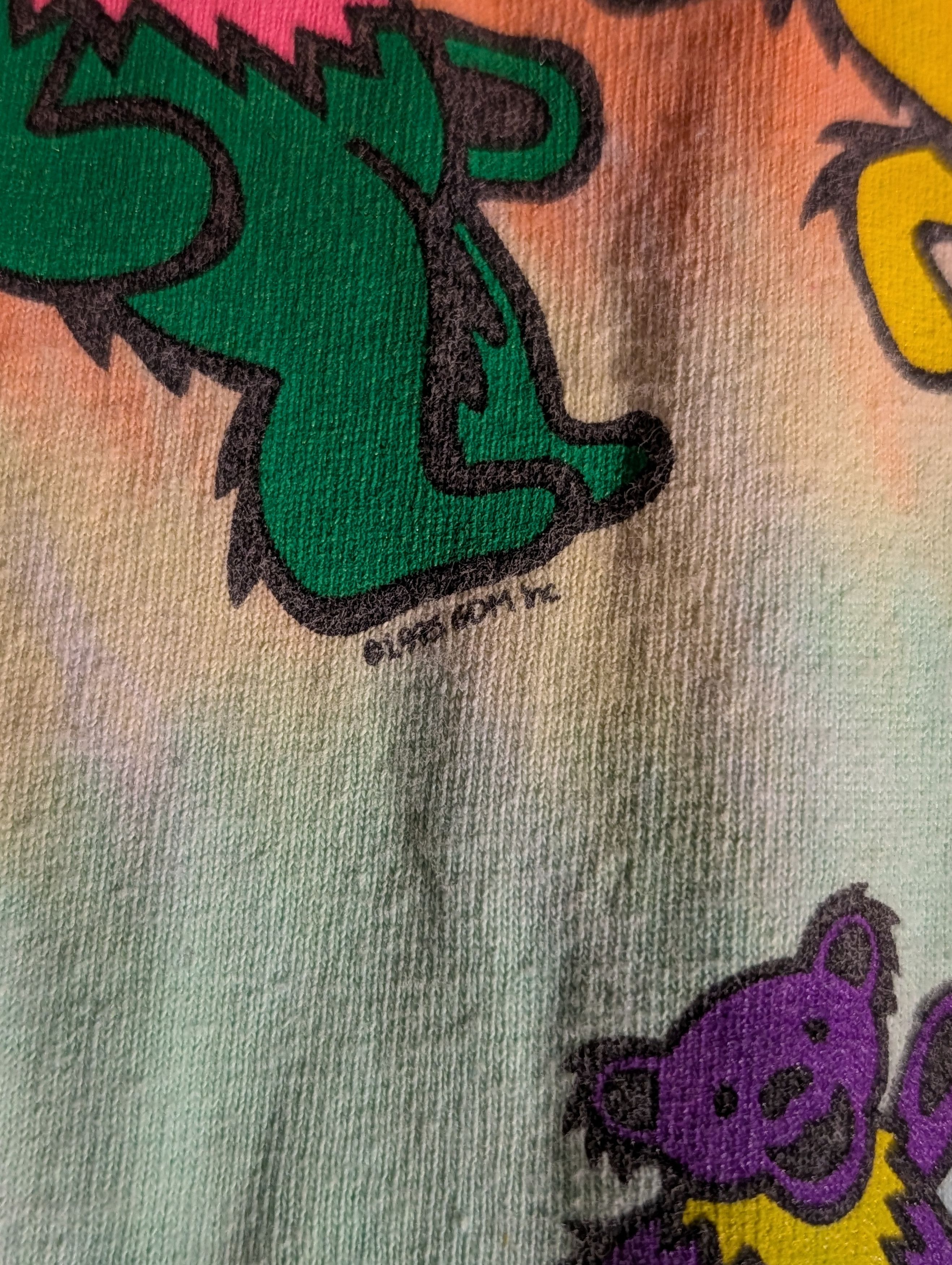 Grateful Dead VTG 1995 Liquid Blue Grateful Dead Dancing Bears T Shirt Size US L / EU 52-54 / 3 - 4 Thumbnail