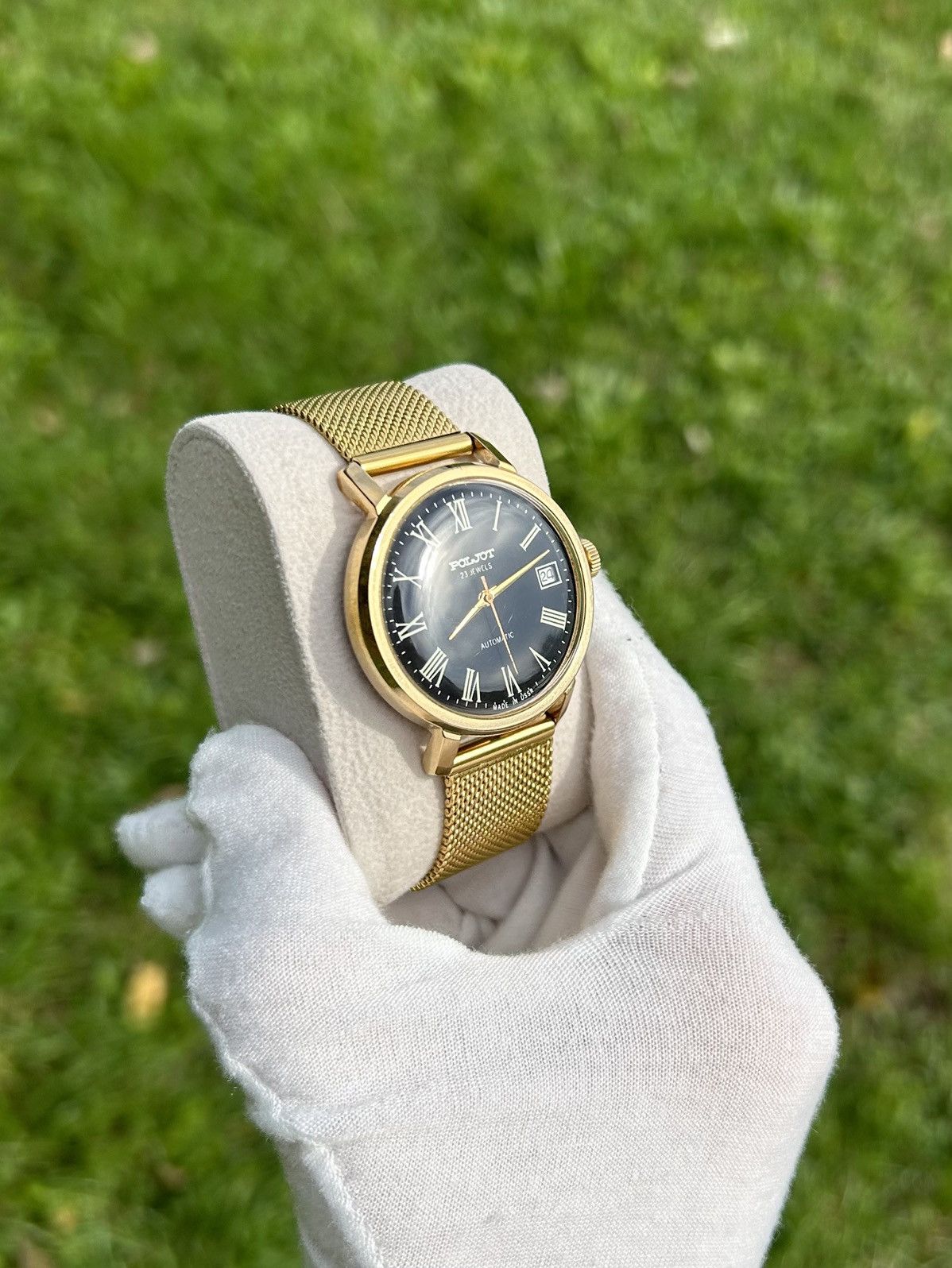 Vintage Vintage Watch Poljot USSR Automatic Automatic 1980s Size ONE SIZE - 13 Thumbnail