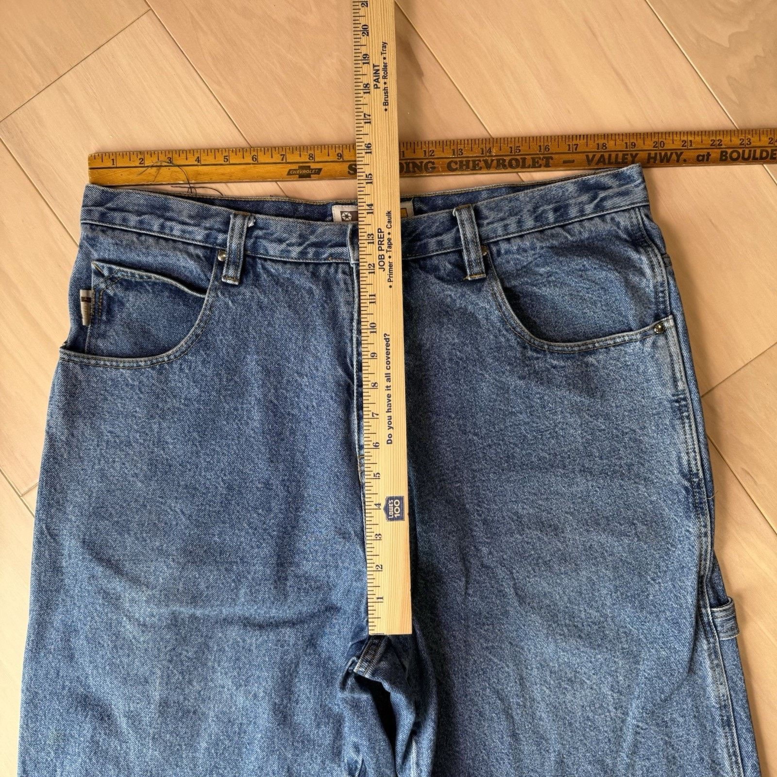 Southpole Vintage Southpole Carpenter Jeans 38 Blue Y2K Baggy Denim Size US 38 / EU 54 - 5 Thumbnail