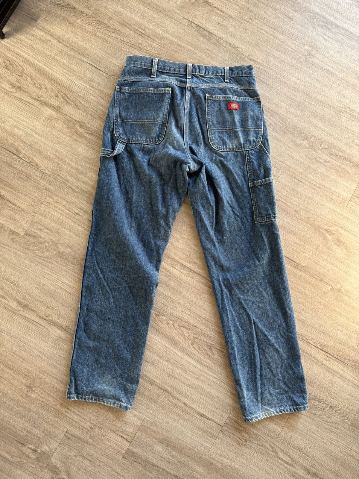 Vintage Vintage Dickies Baggy Carpenter Jeans 34x31 Size US 34 / EU 50 - 2 Thumbnail