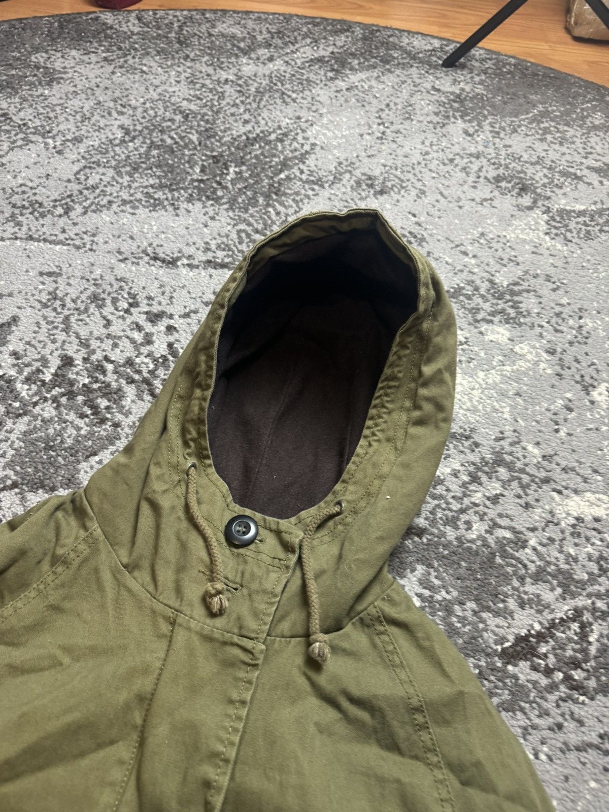 Vintage Vintage Y2K Military Sleeveless Poncho Zip Issey Style Size US M / EU 48-50 / 2 - 4 Thumbnail