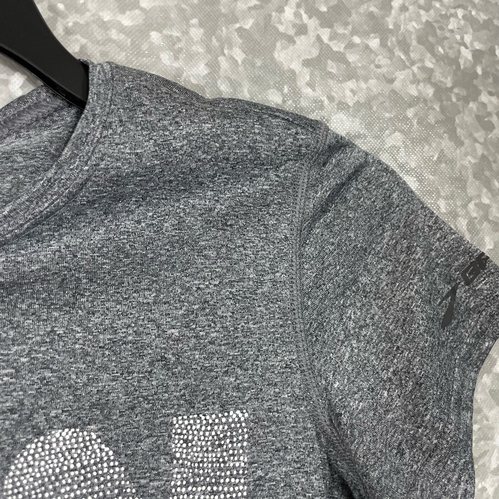 Brooks Brooks Gray "RUN" Activewear Short Sleeve T-Shirt - Size XS Size XS / US 0-2 / IT 36-38 - 2 Thumbnail