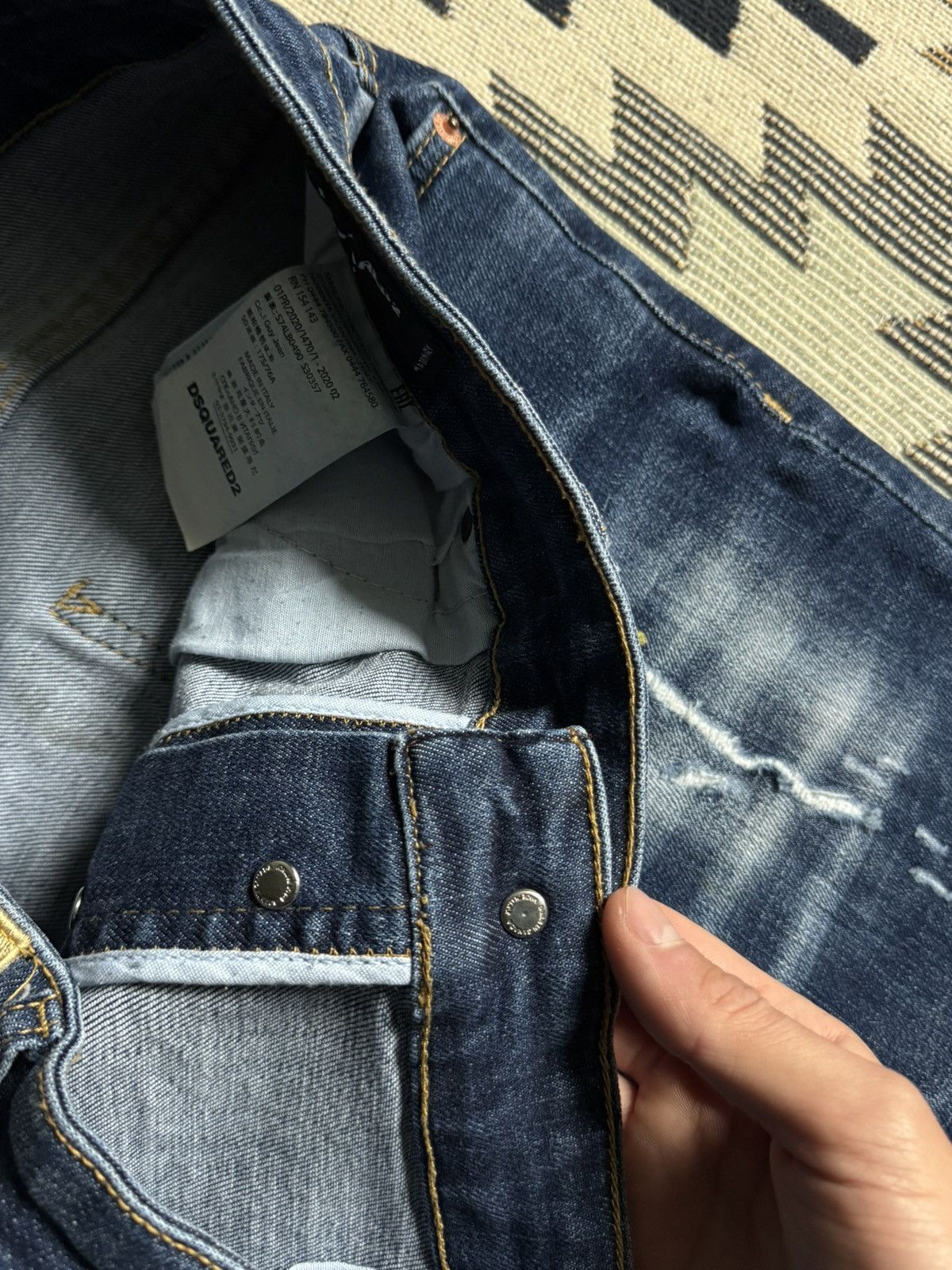Dsquared2 ❗️Rare❗️Dsquared2 Denim True Artist Club Jeans Size US 32 / EU 48 - 13 Thumbnail
