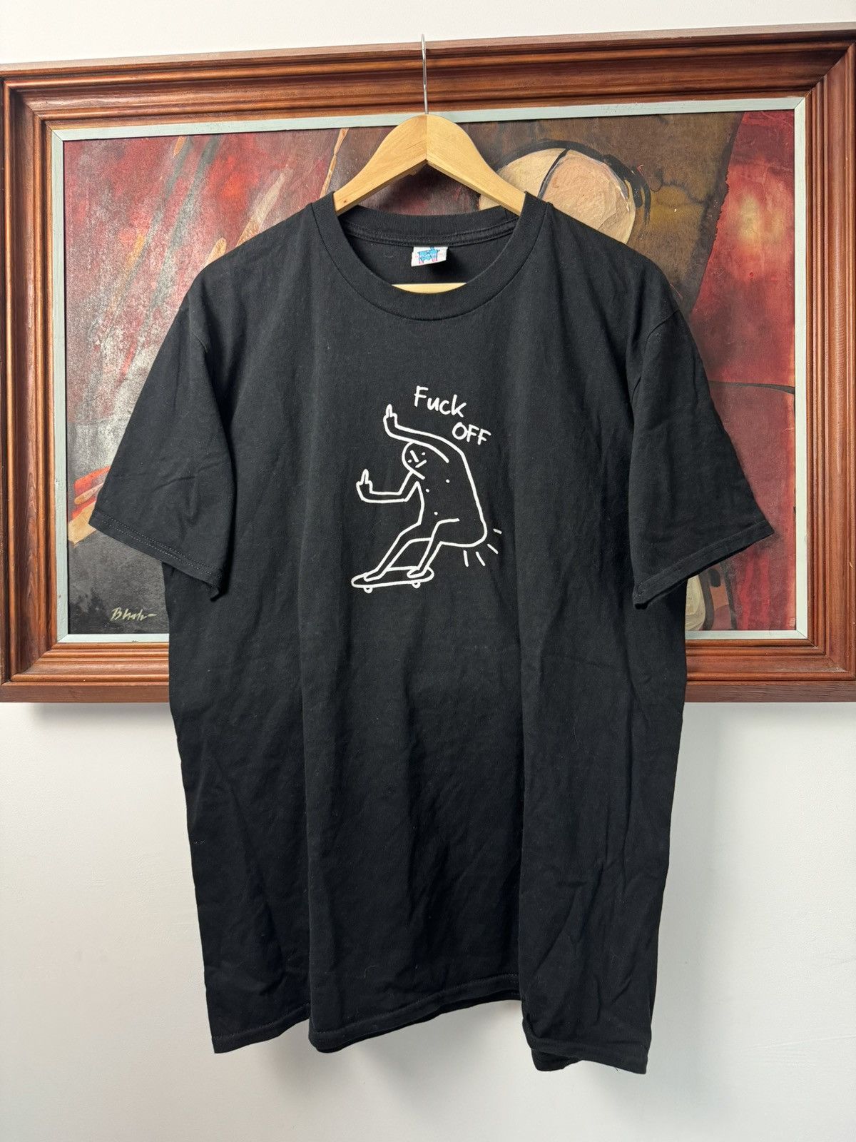 RIPNDIP × Vintage Leon Karssen Rip n Dip Streetwear Skate Tee Fuck