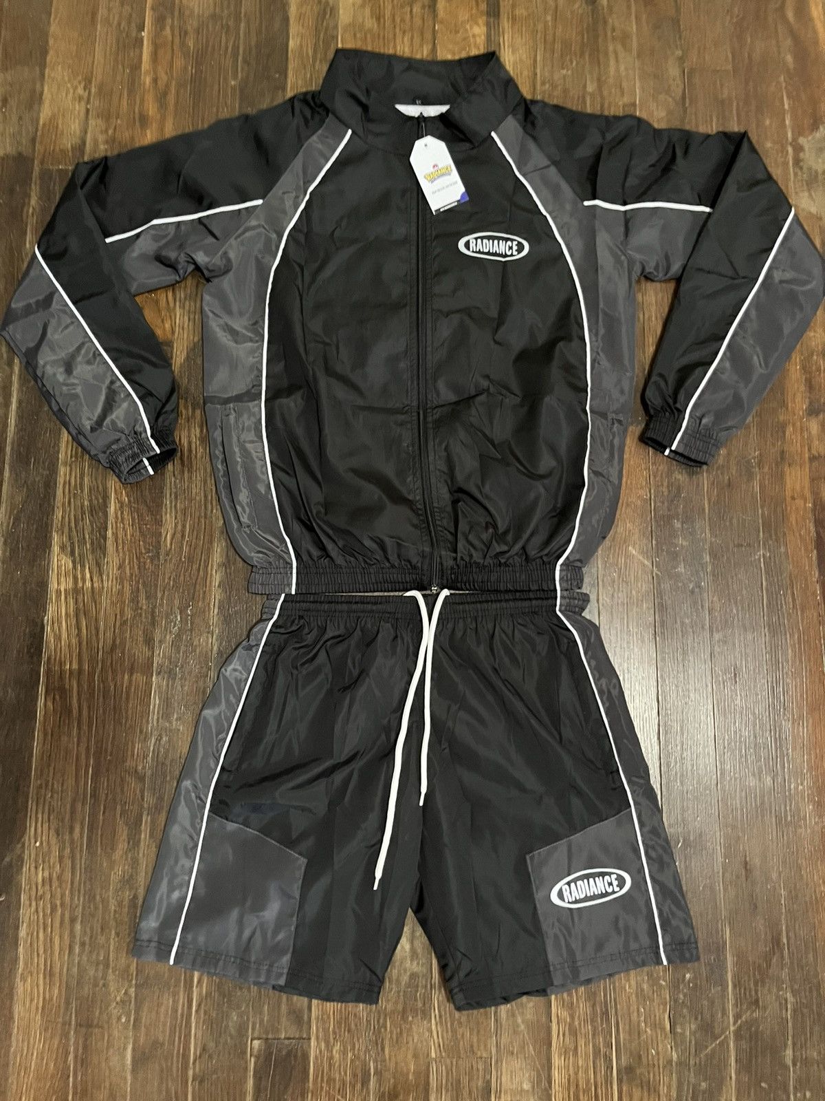 Nike y2k radiance windbreaker set black gray men’s large Size M / US 6-8 / IT 42-44 - 17 Thumbnail