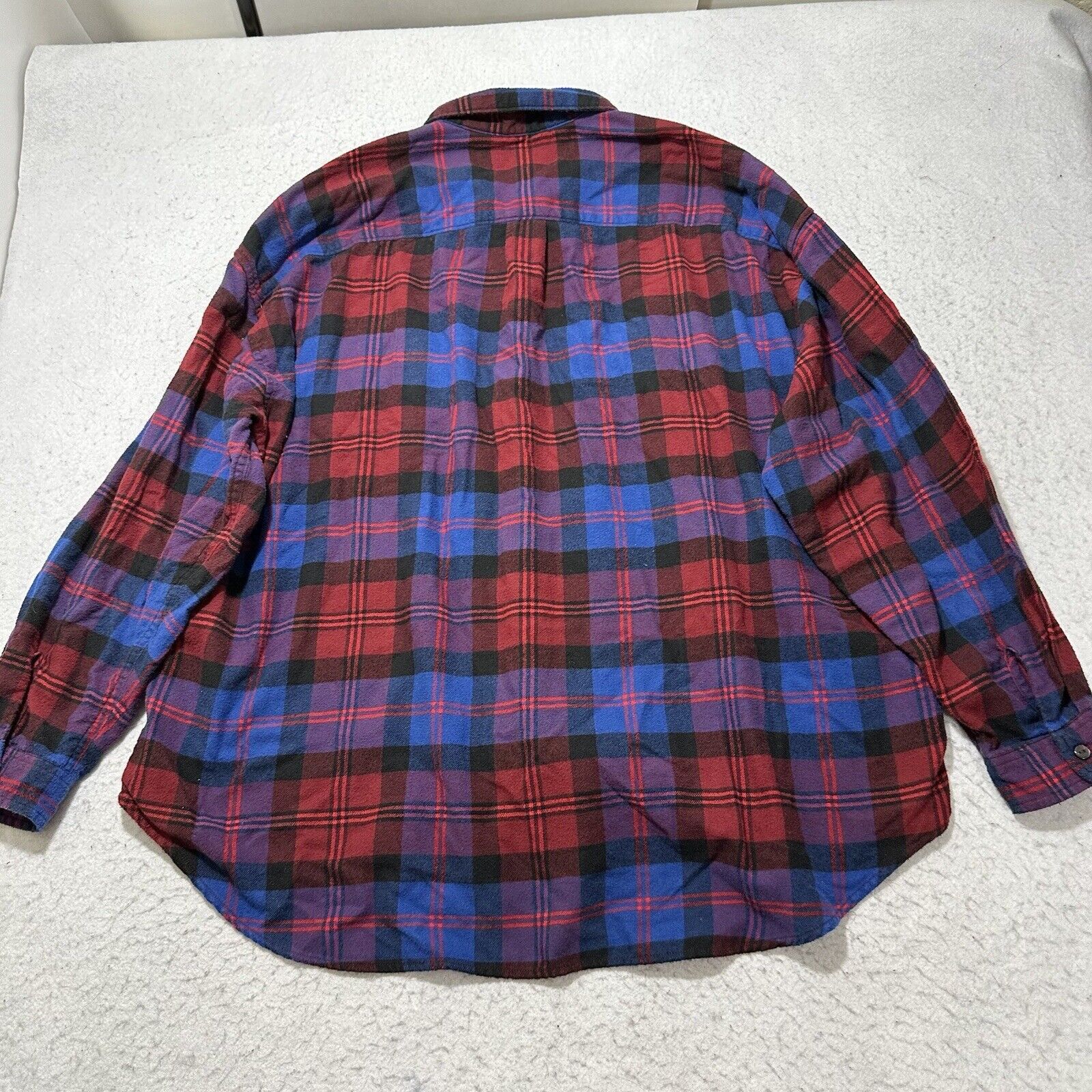 Levi's Levi's XXL Flannel Button Down Shirt Red Plaid Striped Size US XXL / EU 58 / 5 - 10 Thumbnail