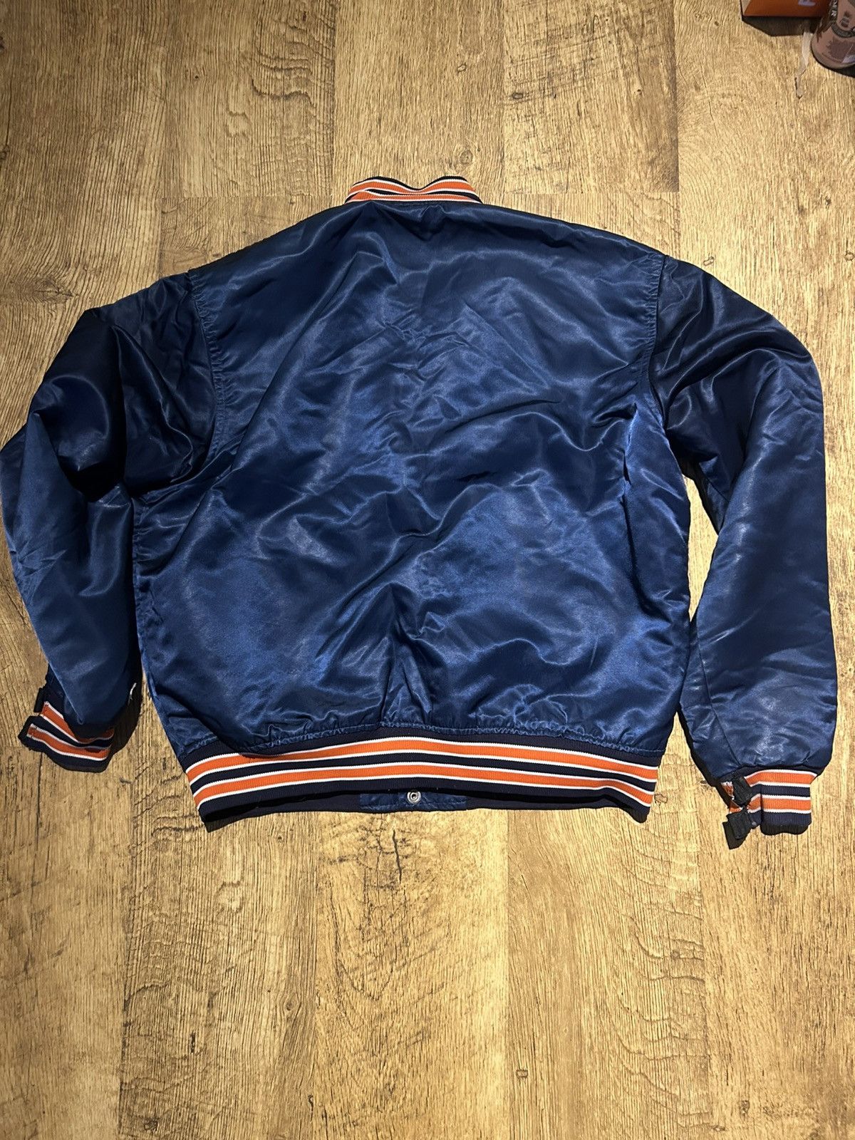 Starter Vintage Detroit Tigers Satin Bomber Jacket 90s MLB Diamond Size US L / EU 52-54 / 3 - 7 Thumbnail