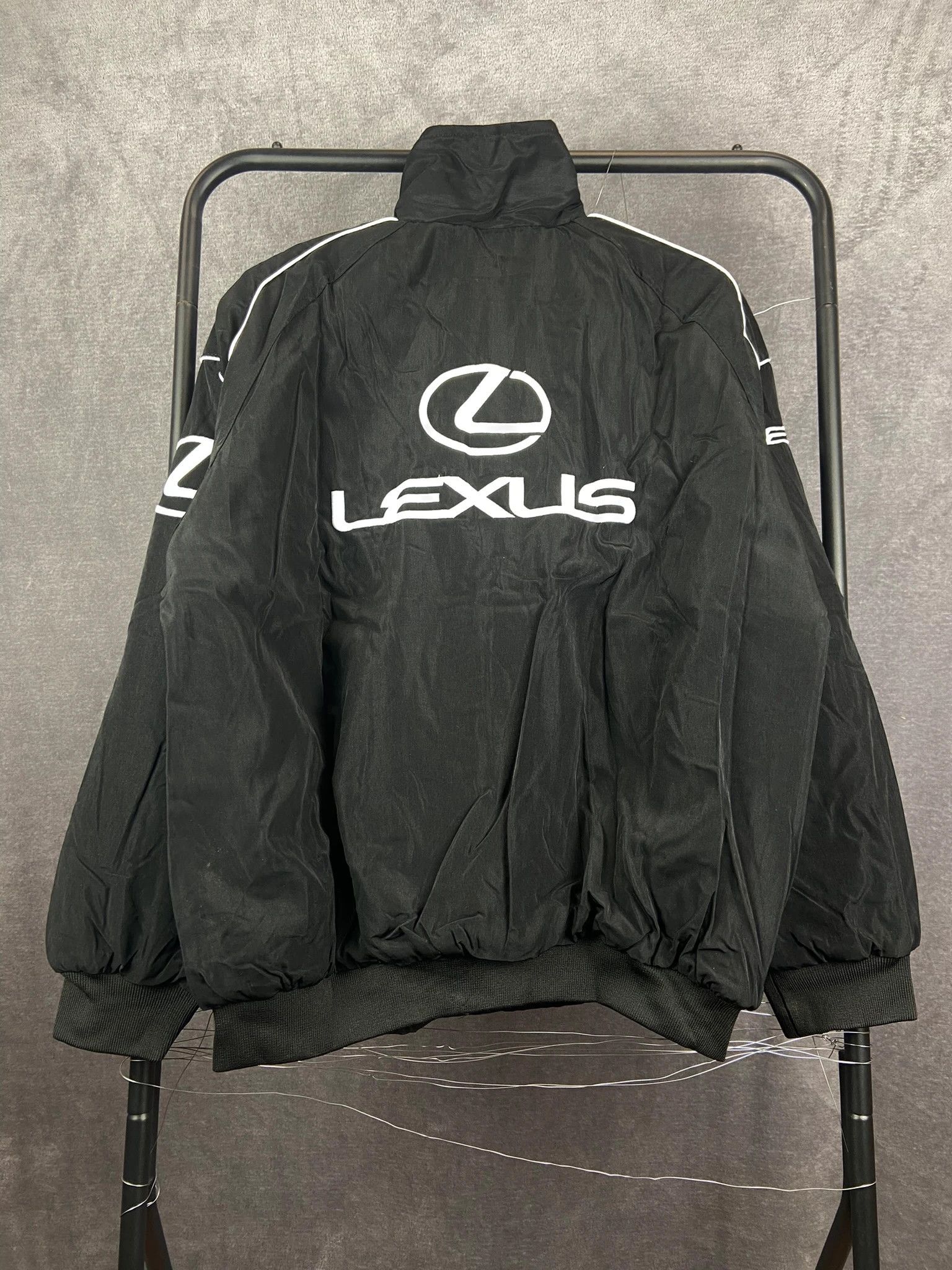 Vintage Vintage Lexus Black Jacket Size XL Size US XL / EU 56 / 4 - 2 Thumbnail