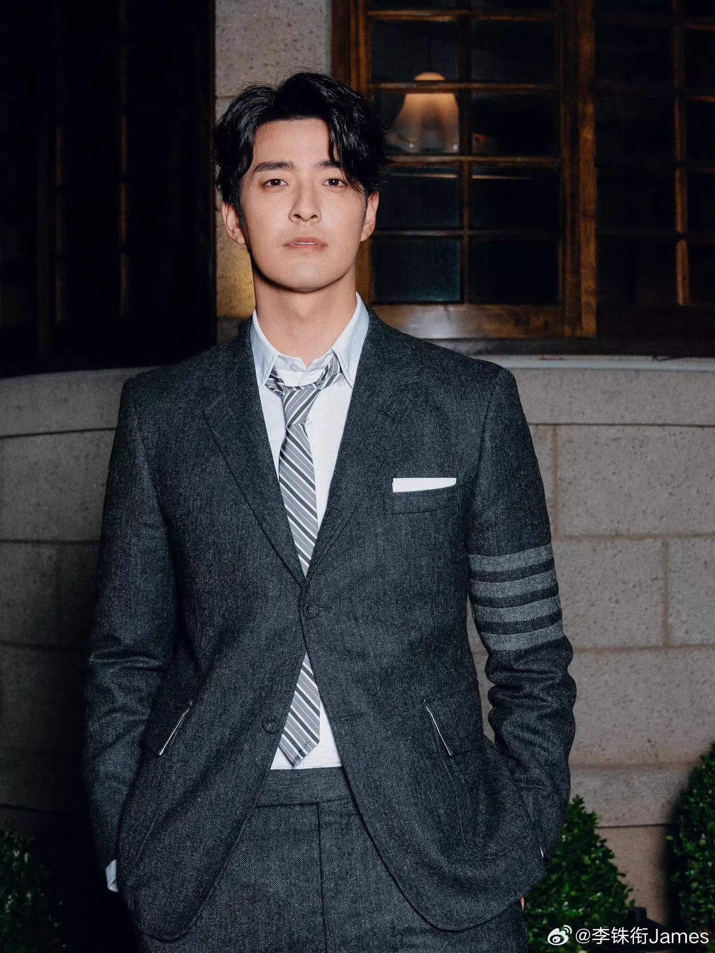 Thom Browne Thom Browne 4-Bar Suit Jacket Men Black/Gray Rare Thick Size US M / EU 48-50 / 2 - 6 Thumbnail